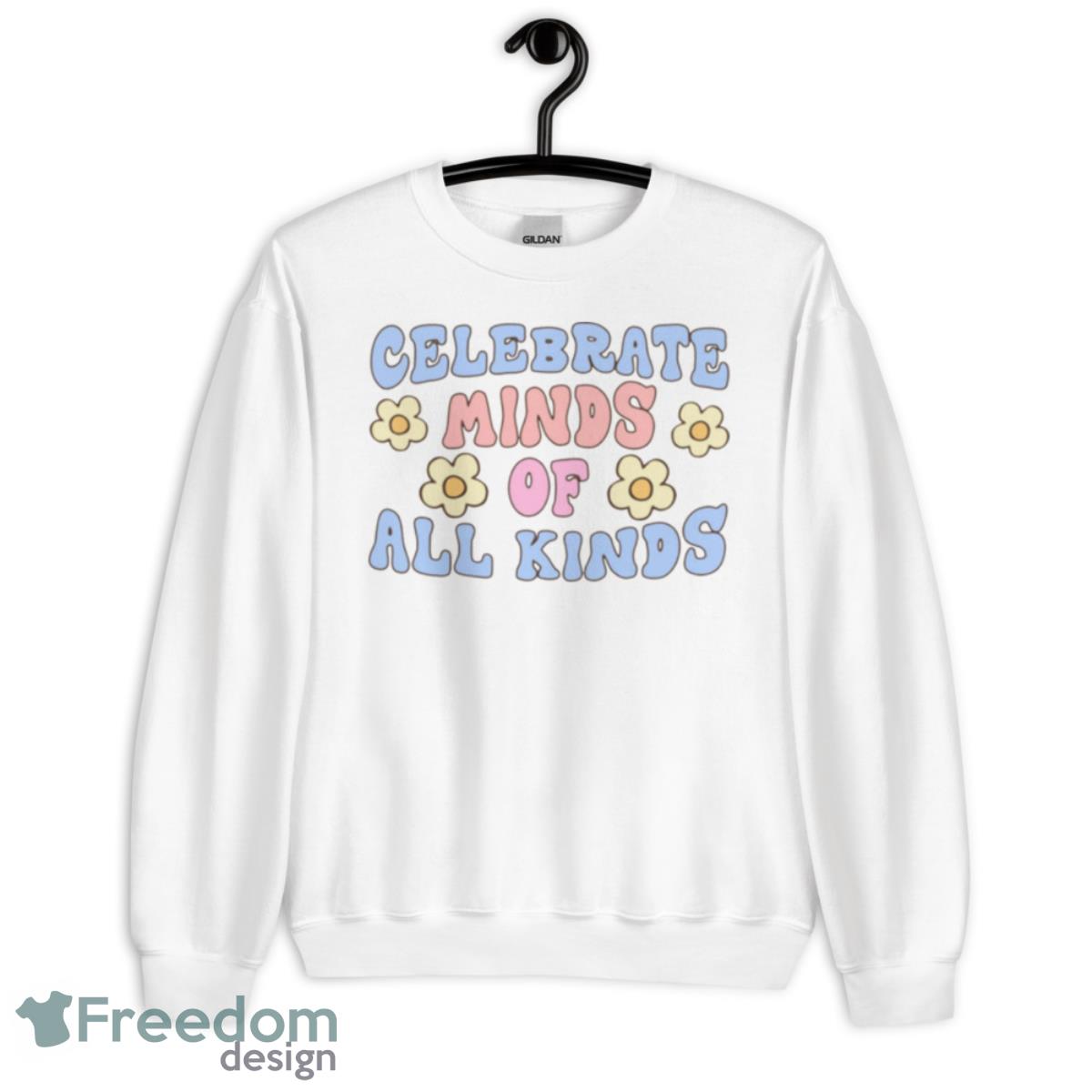 Celebrate Minds Of All Kinds Sweatshirt - Unisex Heavy Blend Crewneck Sweatshirt