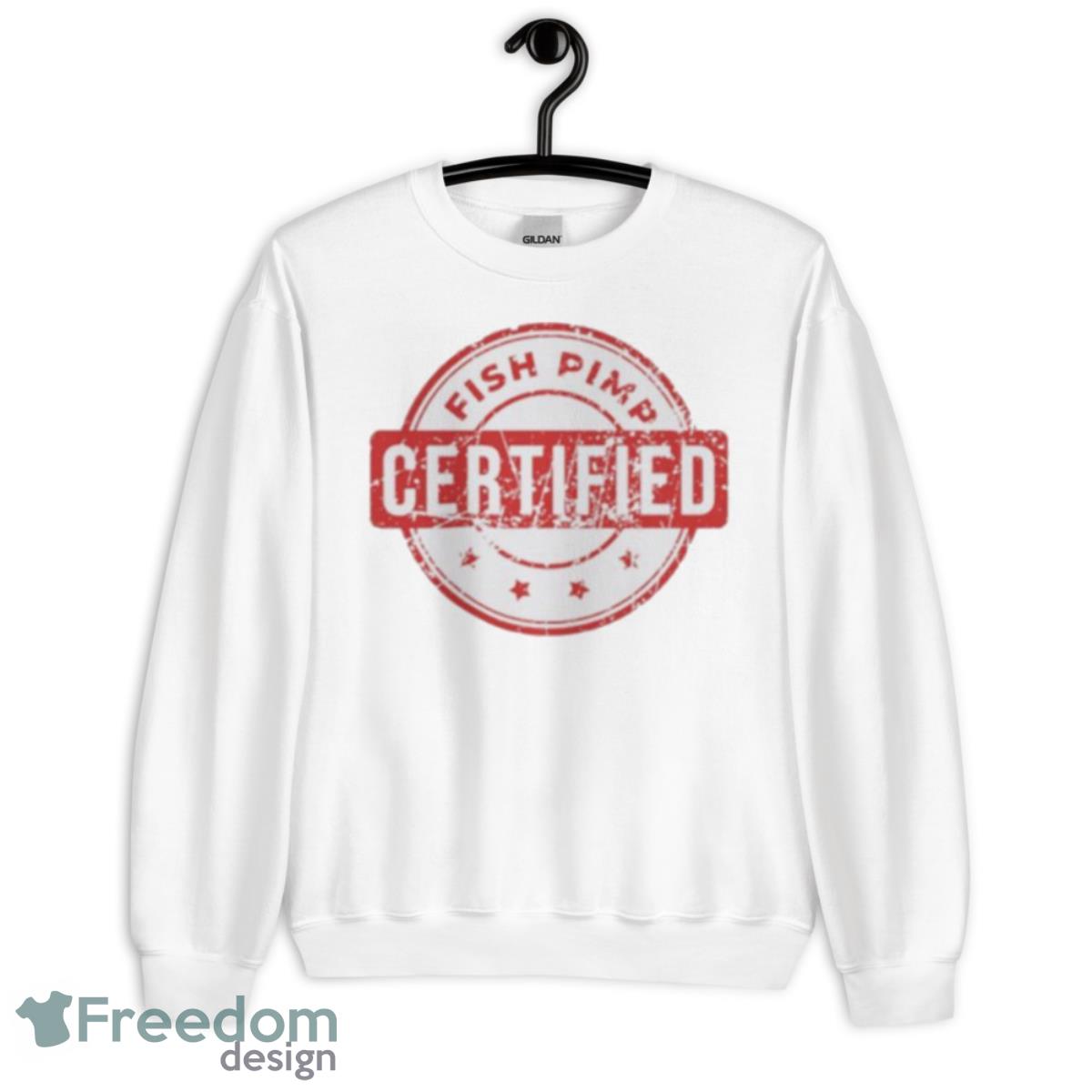 Certified Fish Pimp Shirt - Unisex Heavy Blend Crewneck Sweatshirt