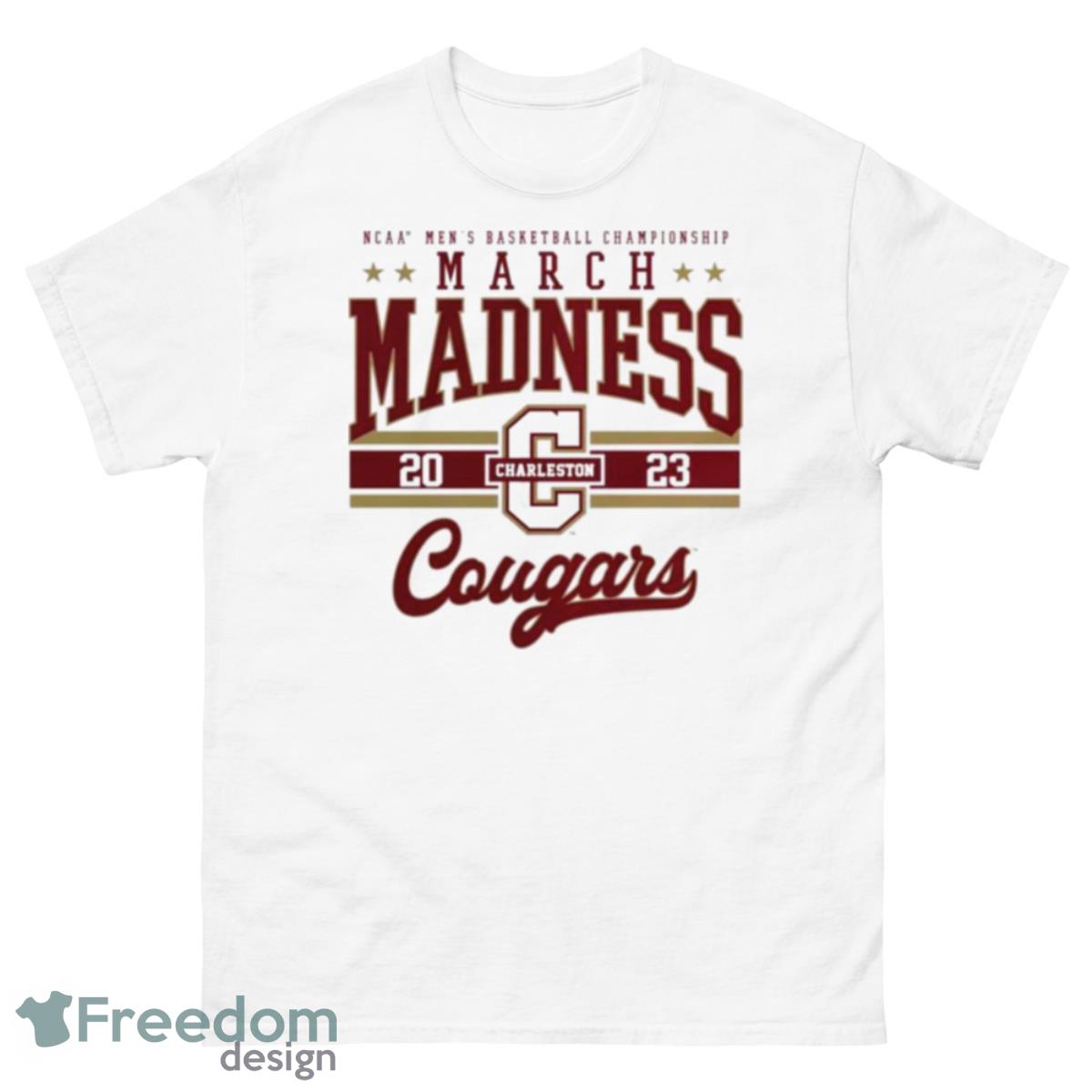 Charleston Cougars NCAA Men’s Basketball Tournament March Madness 2023 Shirt - 500 Men’s Classic Tee Gildan