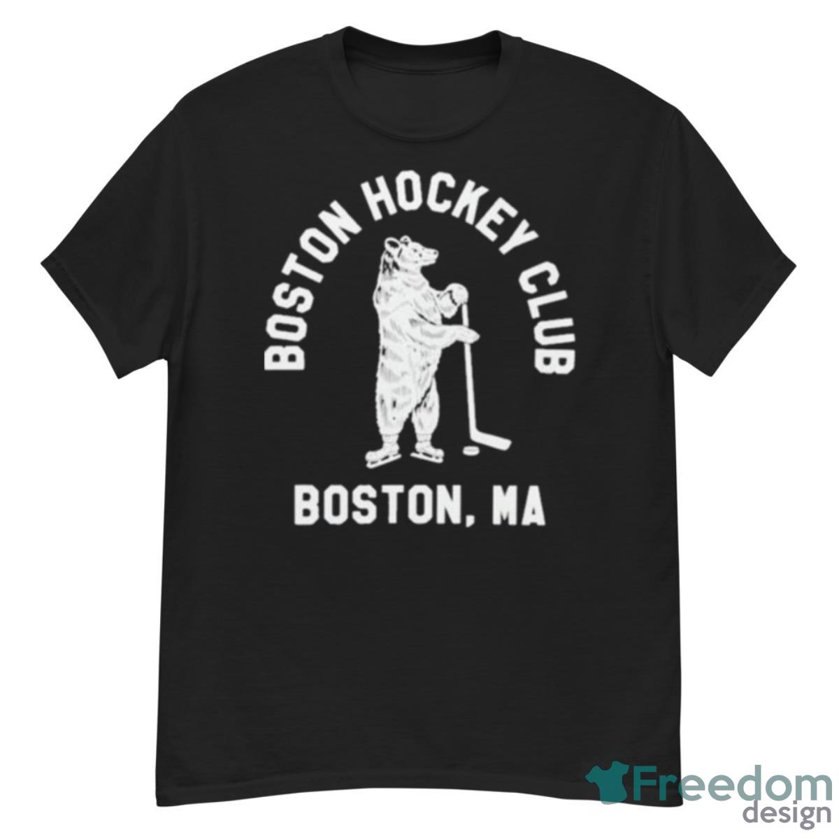 Charlie Wearing Boston Hockey Club Boston Ma Shirt - G500 Men’s Classic T-Shirt