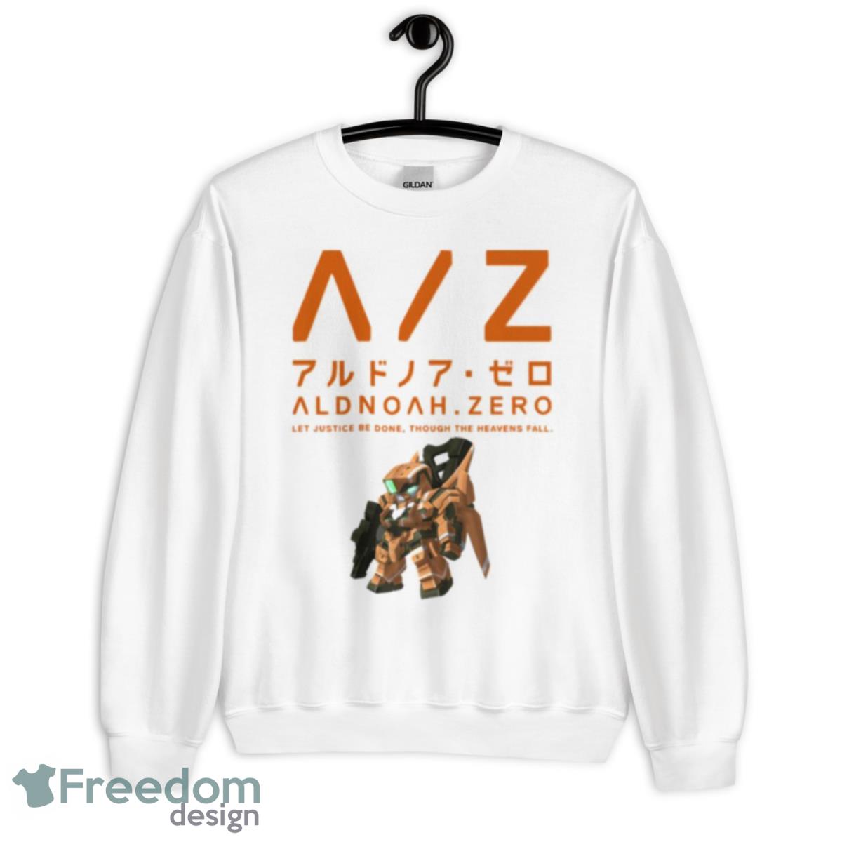 Chibi Kg 6 Sleipnir Aldnoah Let Justice Be Done Shirt - Unisex Heavy Blend Crewneck Sweatshirt