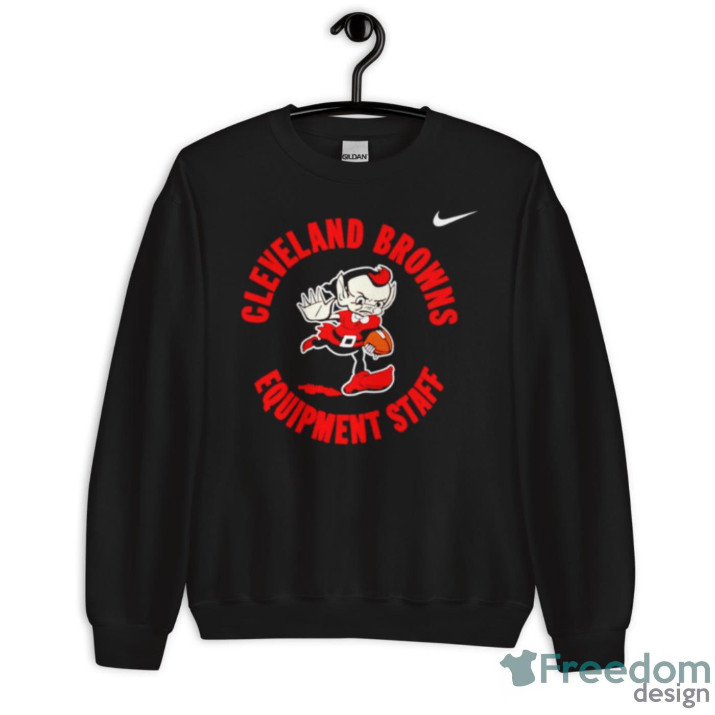 Cleveland Browns Equipment Staff Nike Shirt - Freedomdesign