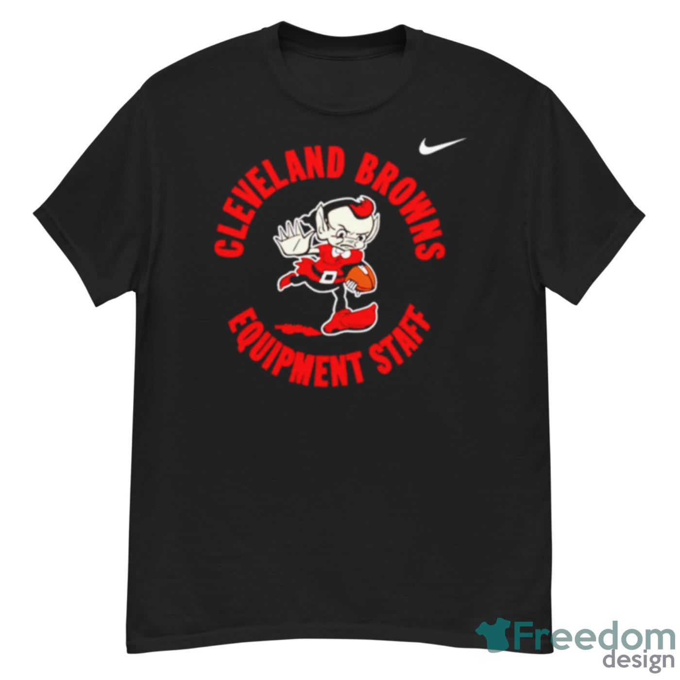 Cleveland Browns Equipment Staff Nike Shirt - Freedomdesign