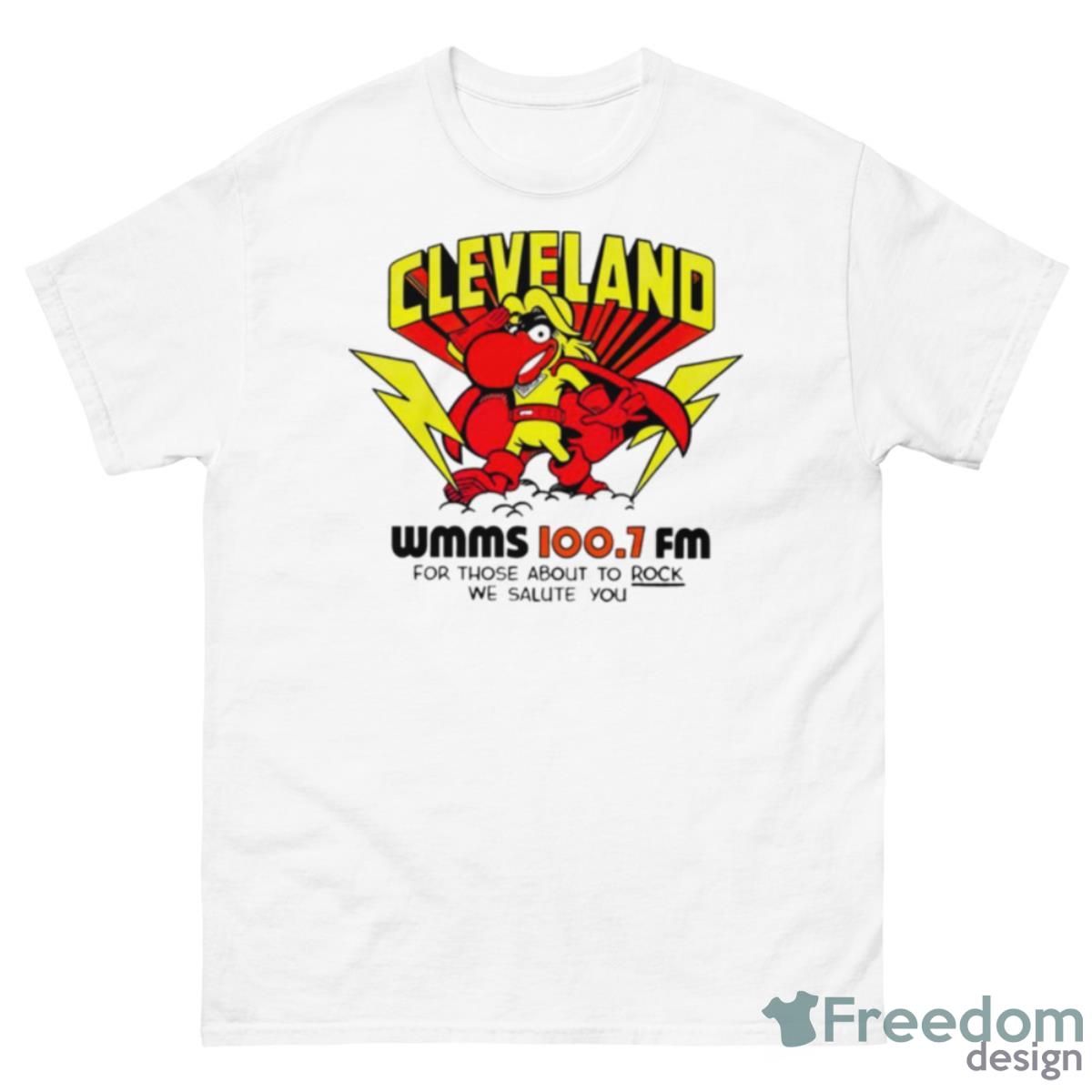 Cleveland Wmms Loo.7 Fm For Those About To Rock We Salute You Shirt - 500 Men’s Classic Tee Gildan