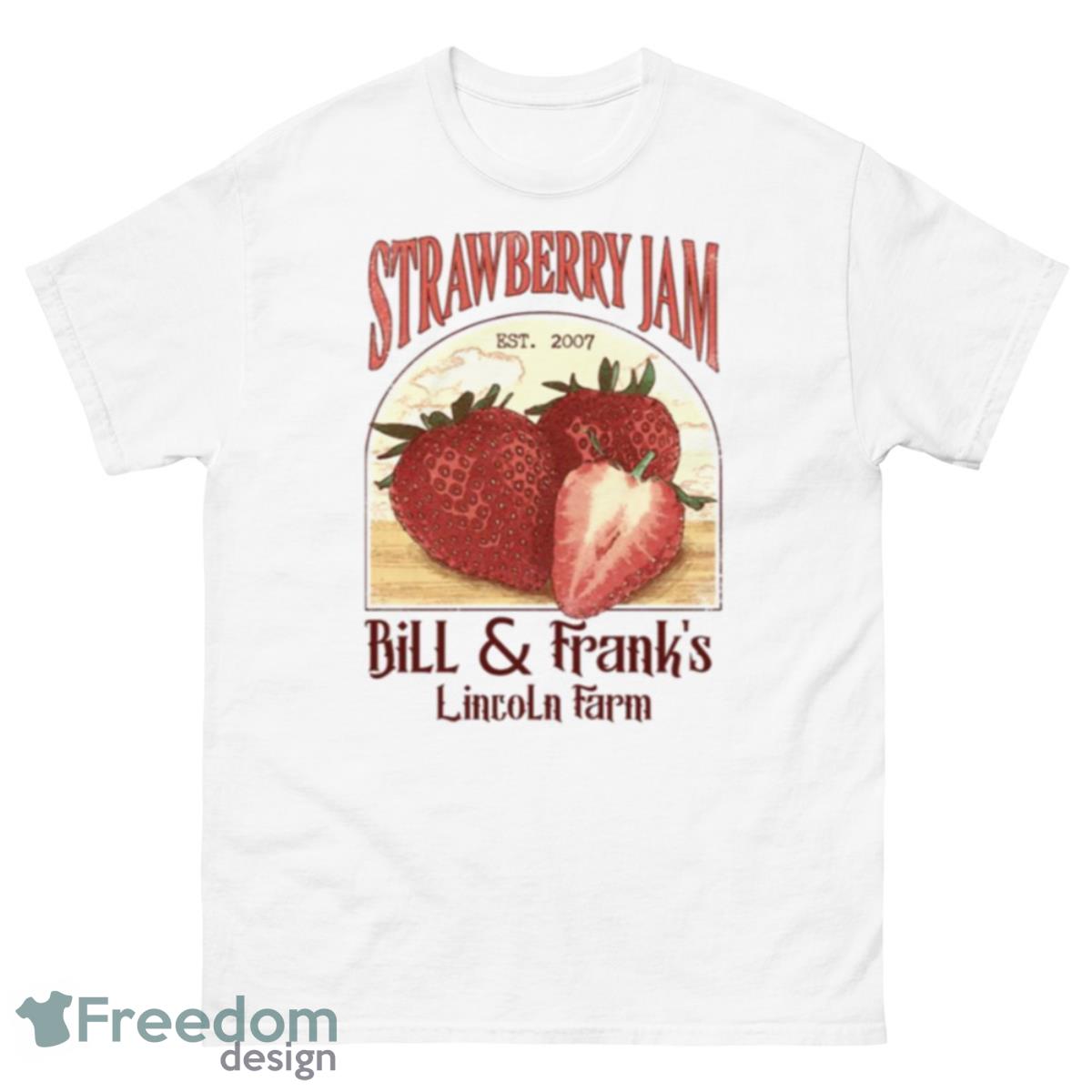 Collage Bill And Frank Strawberry Jam The Last Of Us Shirt - 500 Men’s Classic Tee Gildan