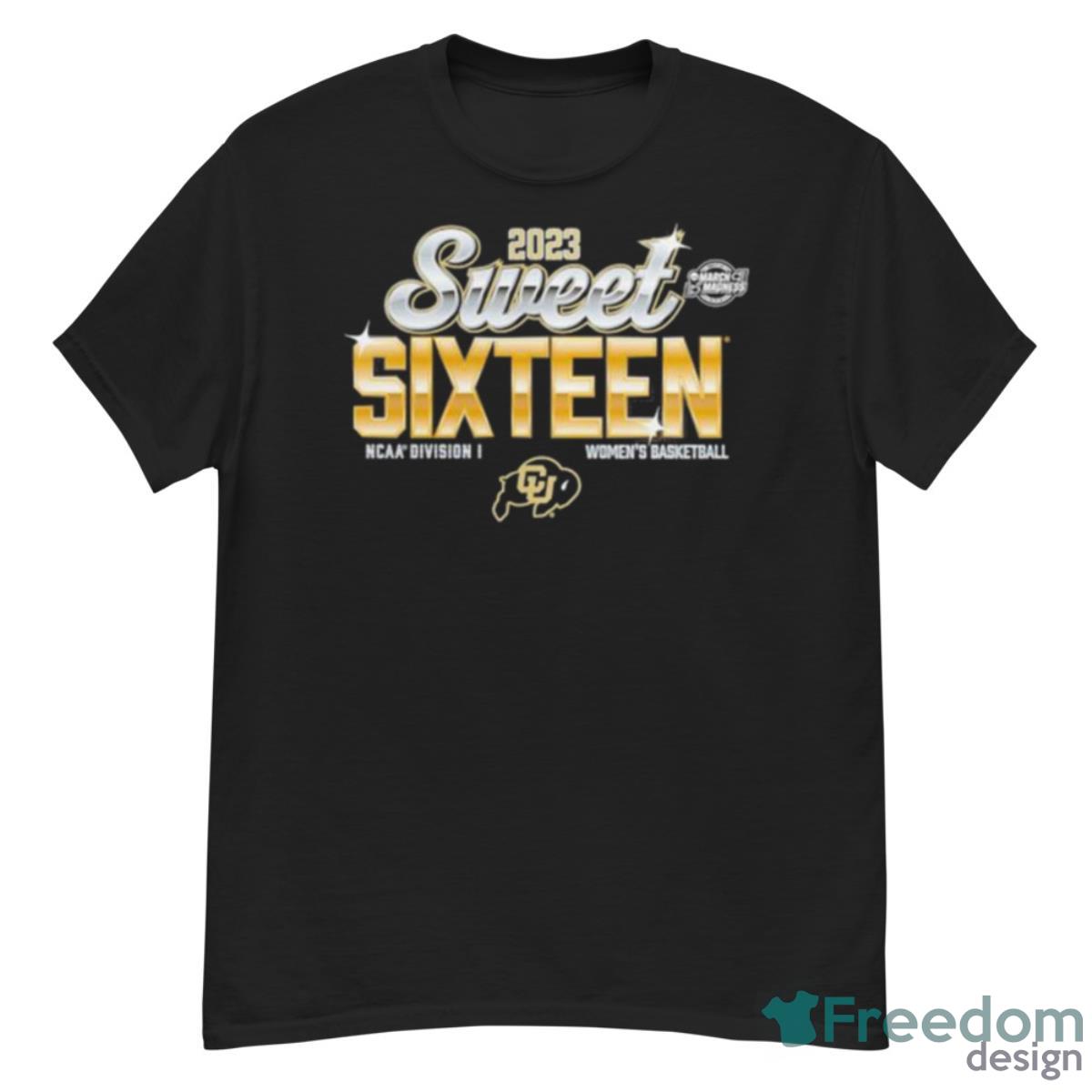 Colorado Buffaloes 2023 NCAA Division I Women’s Basketball Tournament March Madness Sweet Sixteen Shirt - G500 Men’s Classic T-Shirt