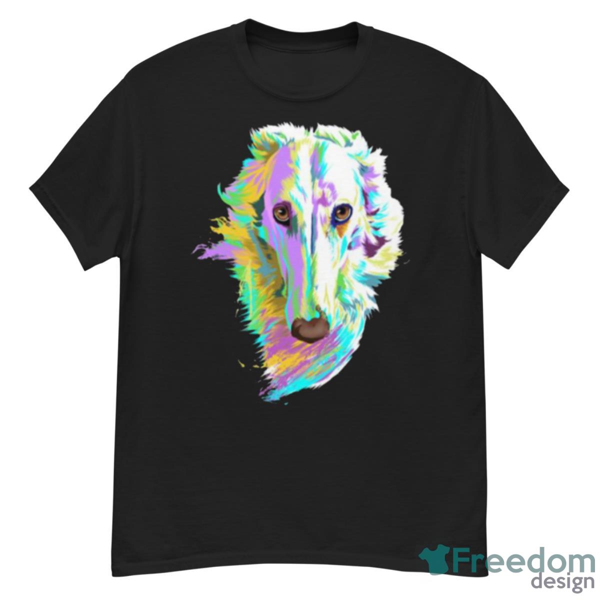 Colored Borzoi Dog Shirt - G500 Men’s Classic T-Shirt