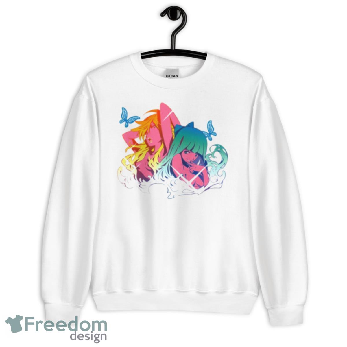 Colored Panty And Stocking Design Shirt - Unisex Heavy Blend Crewneck Sweatshirt