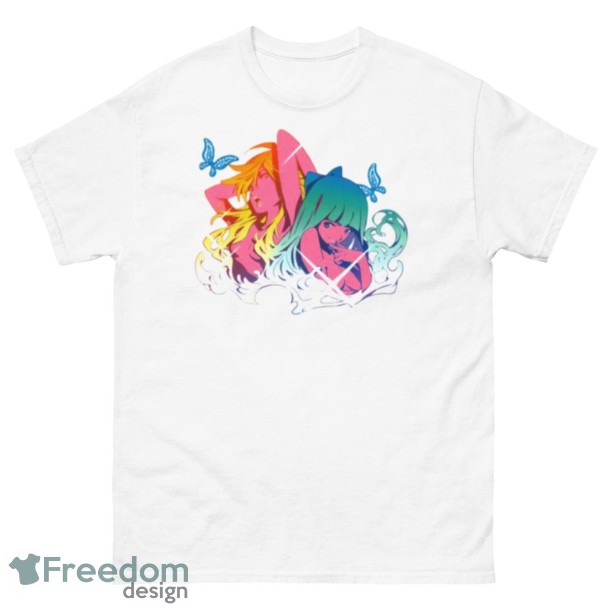 Colored Panty And Stocking Design Shirt - 500 Men’s Classic Tee Gildan