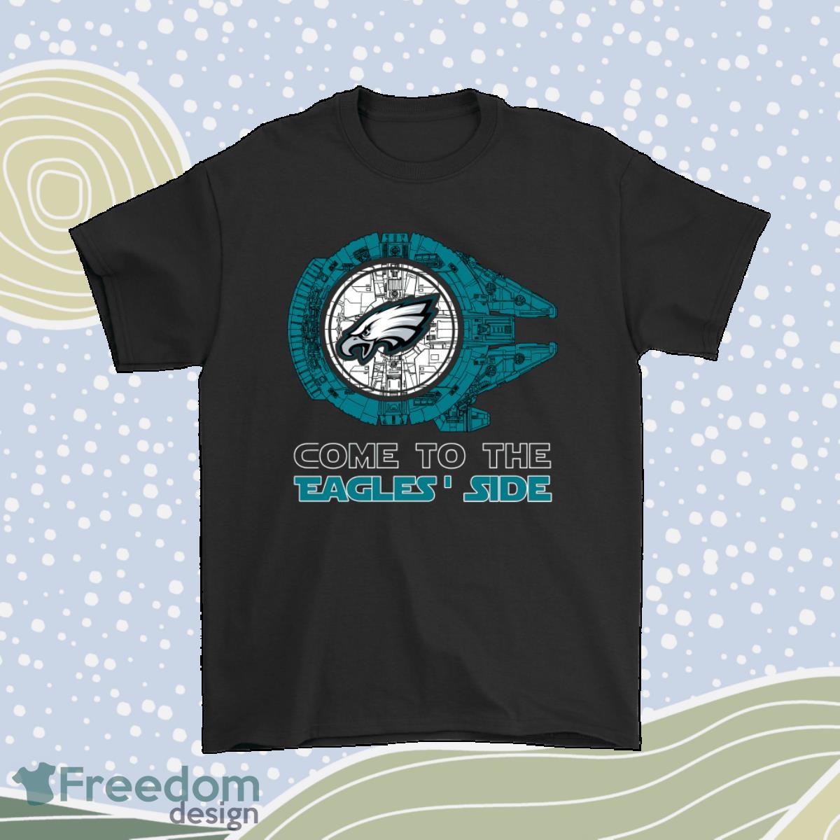 Come To The Eagles Side Star Wars X Philadelphia Eagles Shirt Product Photo 1