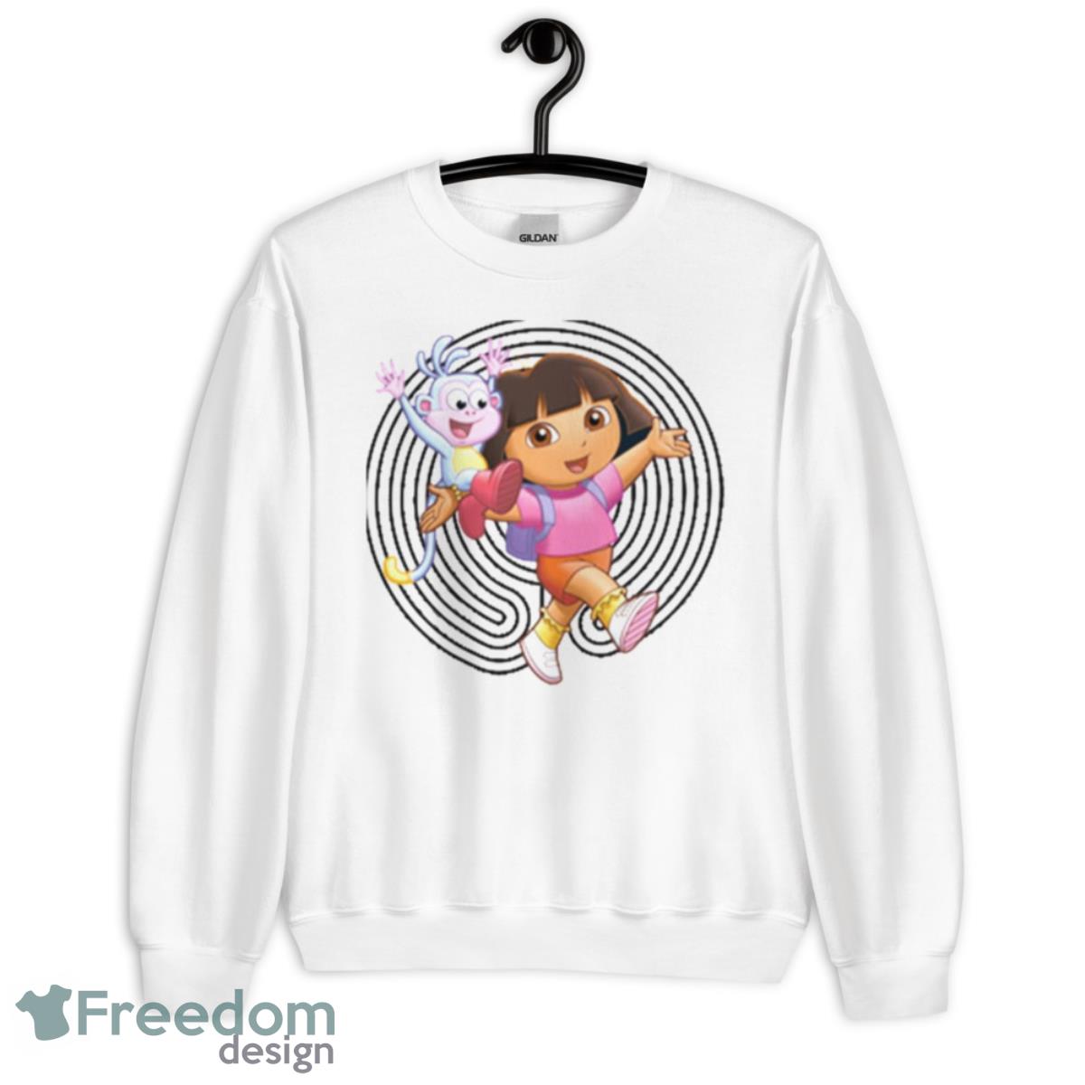 Come With Me Dora The Explorer Shirt - Unisex Heavy Blend Crewneck Sweatshirt