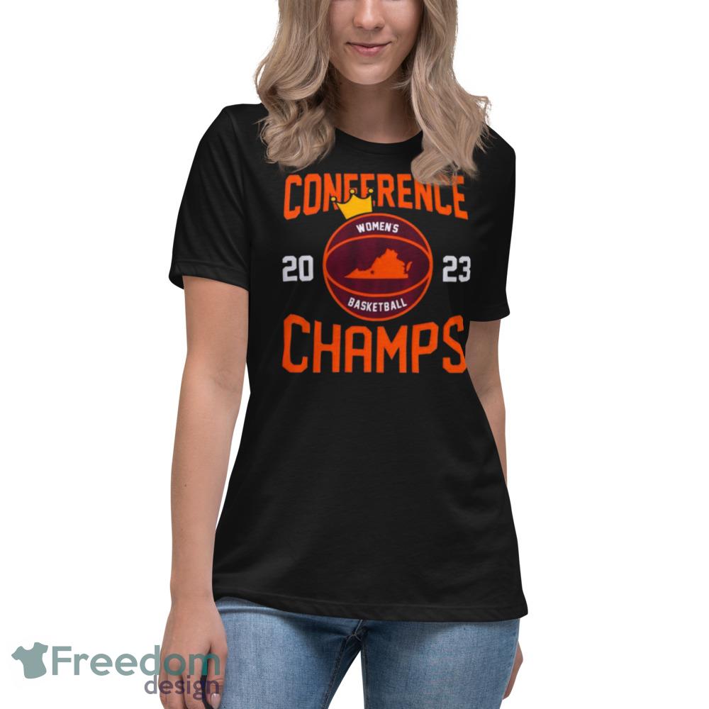Conference womens basketball champs 2023 orange tshirt - Womens Relaxed Short Sleeve Jersey Tee Conference womens basketball champs 2023 orange tshirt - Womens Relaxed Short Sleeve Jersey Tee