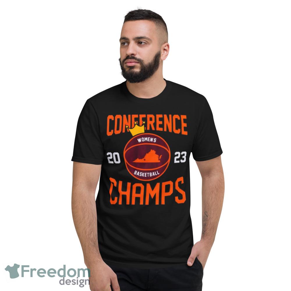 Conference womens basketball champs 2023 orange tshirt image Conference womens basketball champs 2023 orange tshirt - Short Sleeve T-Shirt