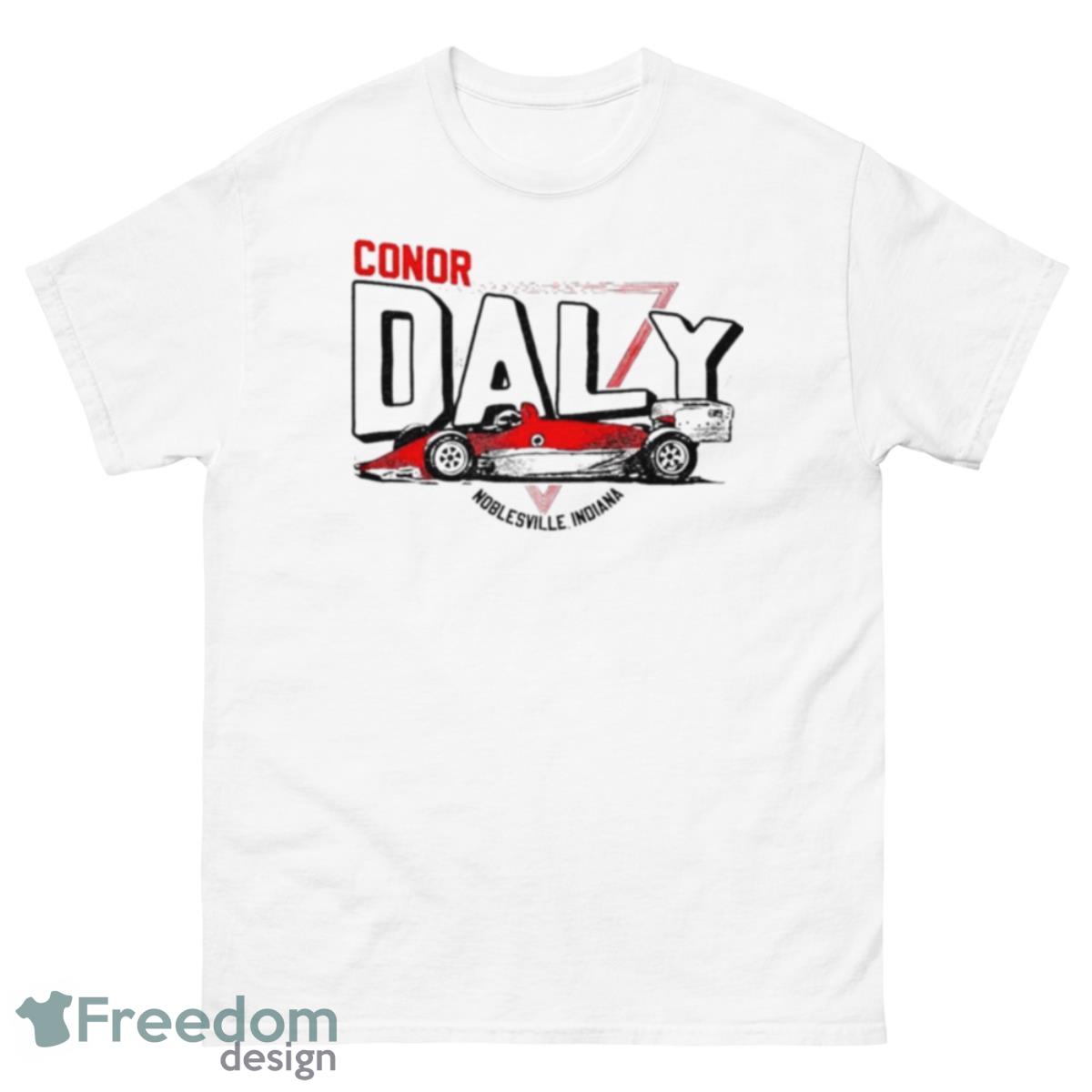 Conor Daly Tribute Noblesville Indiana Shirt - 500 Men’s Classic Tee Gildan