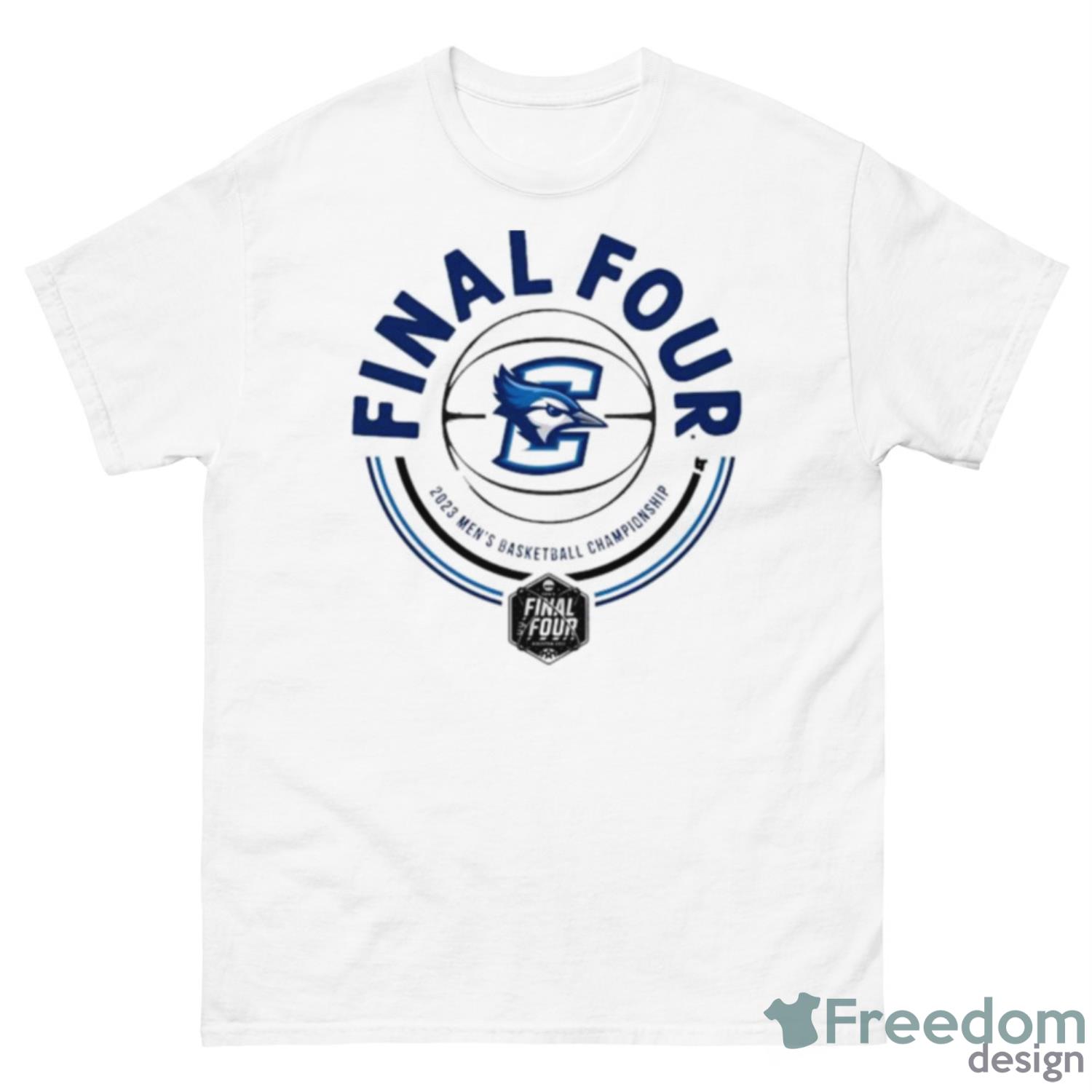 Creighton Men’s Final Four Circle 2023 NCAA Men’s Basketball Championship Shirt - 500 Men’s Classic Tee Gildan