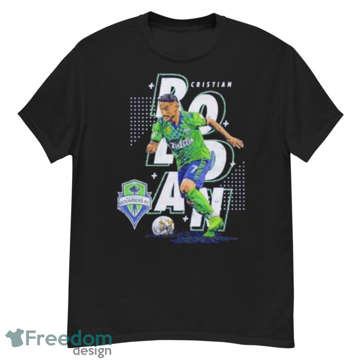 Cristian Roldan Seattle Sounders FC Abstract Name Shirt - G500 Men’s Classic T-Shirt