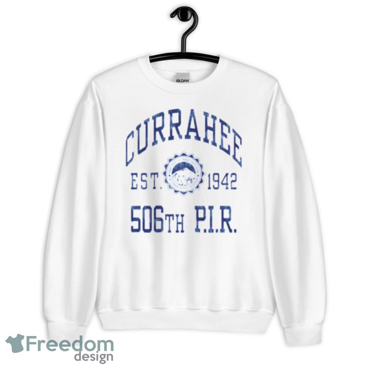 Currahee Athletic Band Of Brothers Shirt - Unisex Heavy Blend Crewneck Sweatshirt