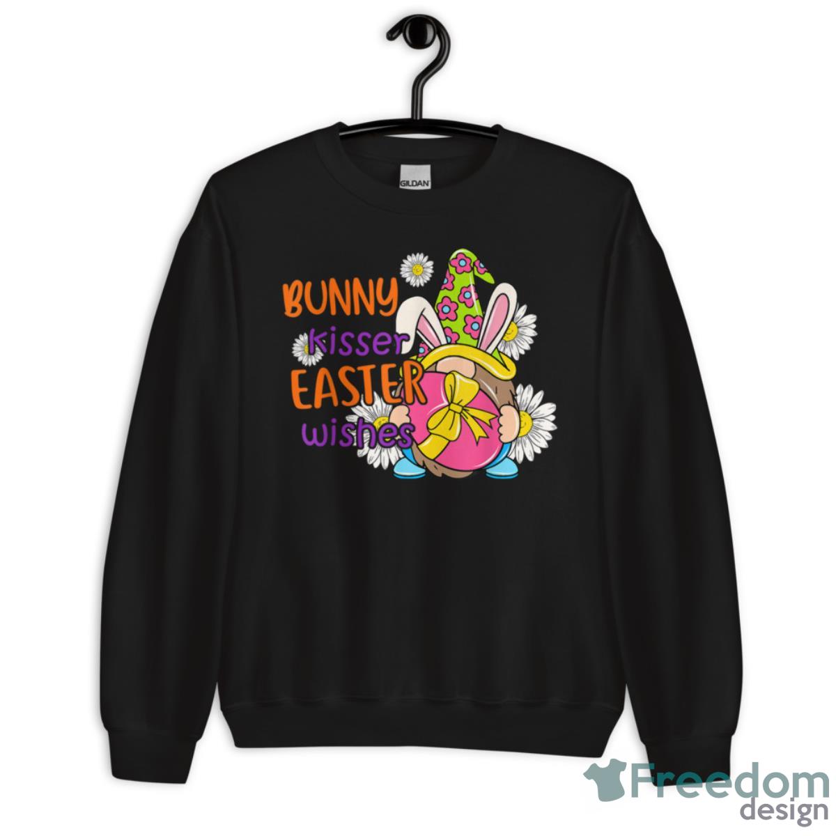 Cute Bunny Gnome Rabbit Eggs Happy Easter Day Gifts For Kids Shirt image Cute Bunny Gnome Rabbit Eggs Happy Easter Day Gifts For Kids Shirt - Unisex Crewneck Sweatshirt