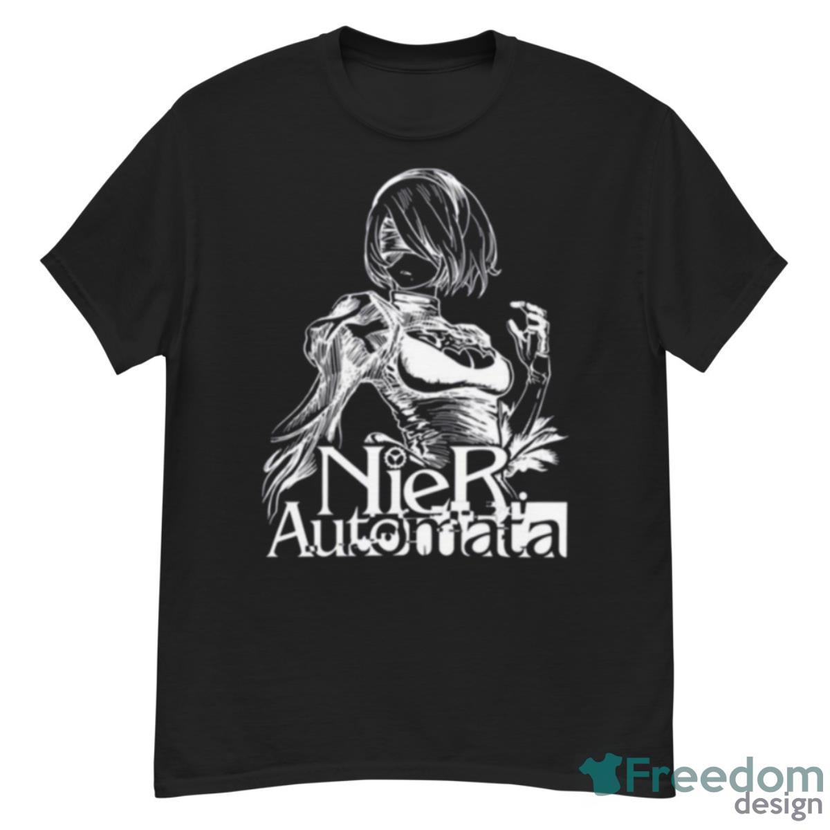 Cyborg Warrior White Art Nier Automata Shirt - G500 Men’s Classic T-Shirt