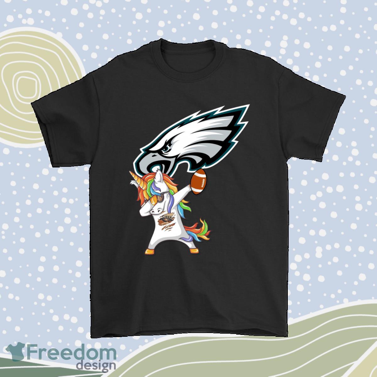 Dabbing Hip Hop Unicorn Dab With Philadelphia Eagles Football Shirt Product Photo 1