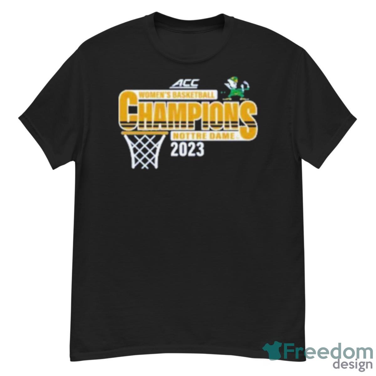 Dame Fighting Irish Acc Women’s Basketball Champions 2023 Shirt - G500 Men’s Classic T-Shirt
