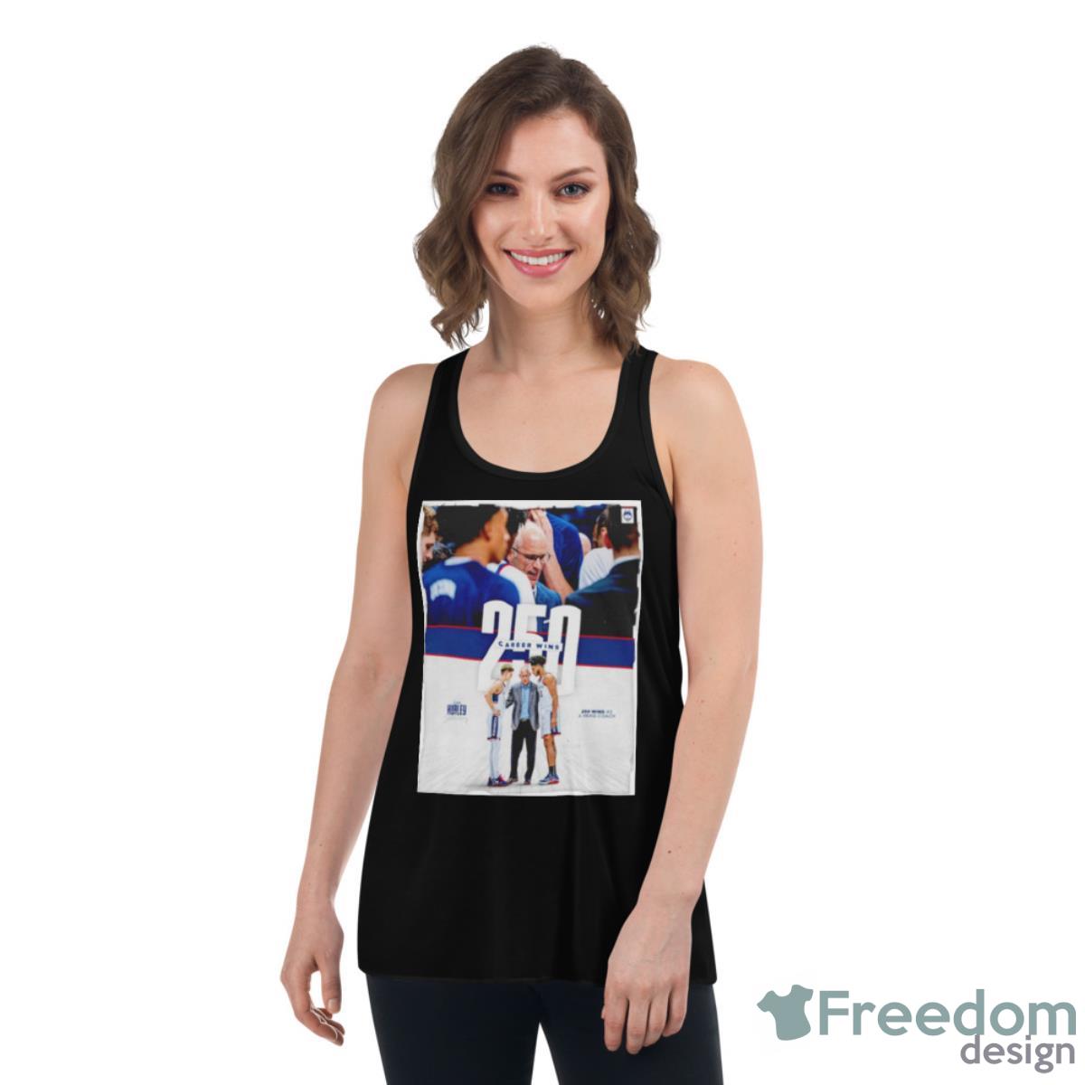 Dan Hurley The Carpenter 250 Career Wins Shirt - Womens Flowy Racerback Tank Dan Hurley The Carpenter 250 Career Wins Shirt - Womens Flowy Racerback Tank