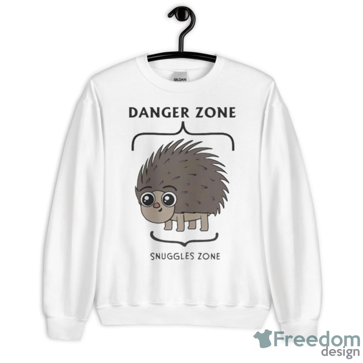 Danger Zone Snuggles Zone Shirt - Unisex Heavy Blend Crewneck Sweatshirt