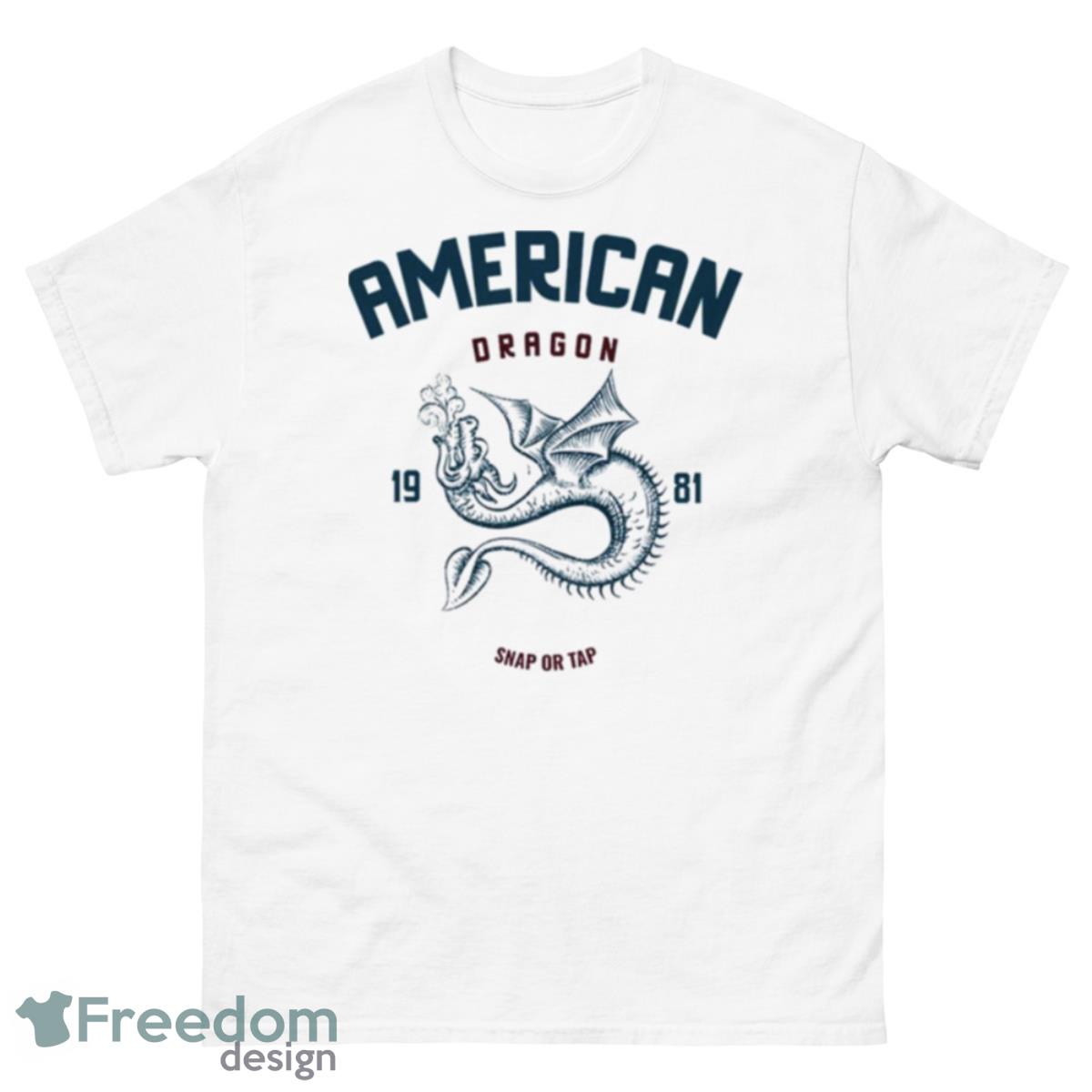 Daniel Bryan American Dragon Shirt - 500 Men’s Classic Tee Gildan