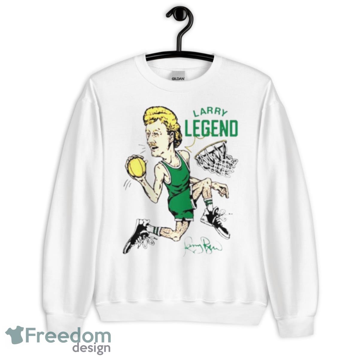 Dave Portnoy Larry Legend Layup Signature Shirt - Unisex Heavy Blend Crewneck Sweatshirt