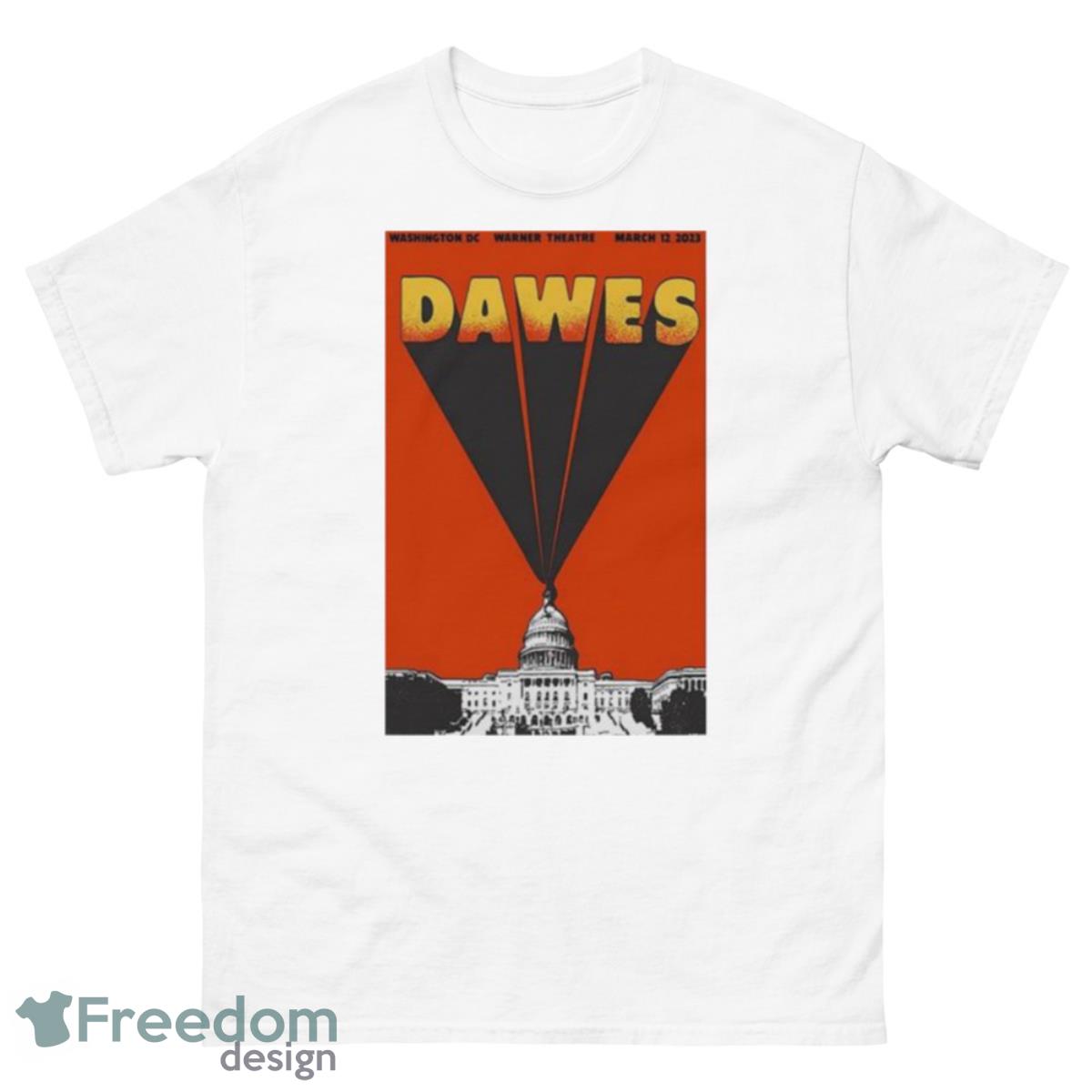 Dawes March 12 2023 Washington DC Poster Shirt - 500 Men’s Classic Tee Gildan