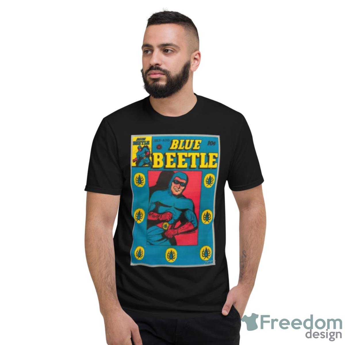 Dc Comic Cover Blue Beetle Now Cc Fixed Shirt - Short Sleeve T-Shirt
