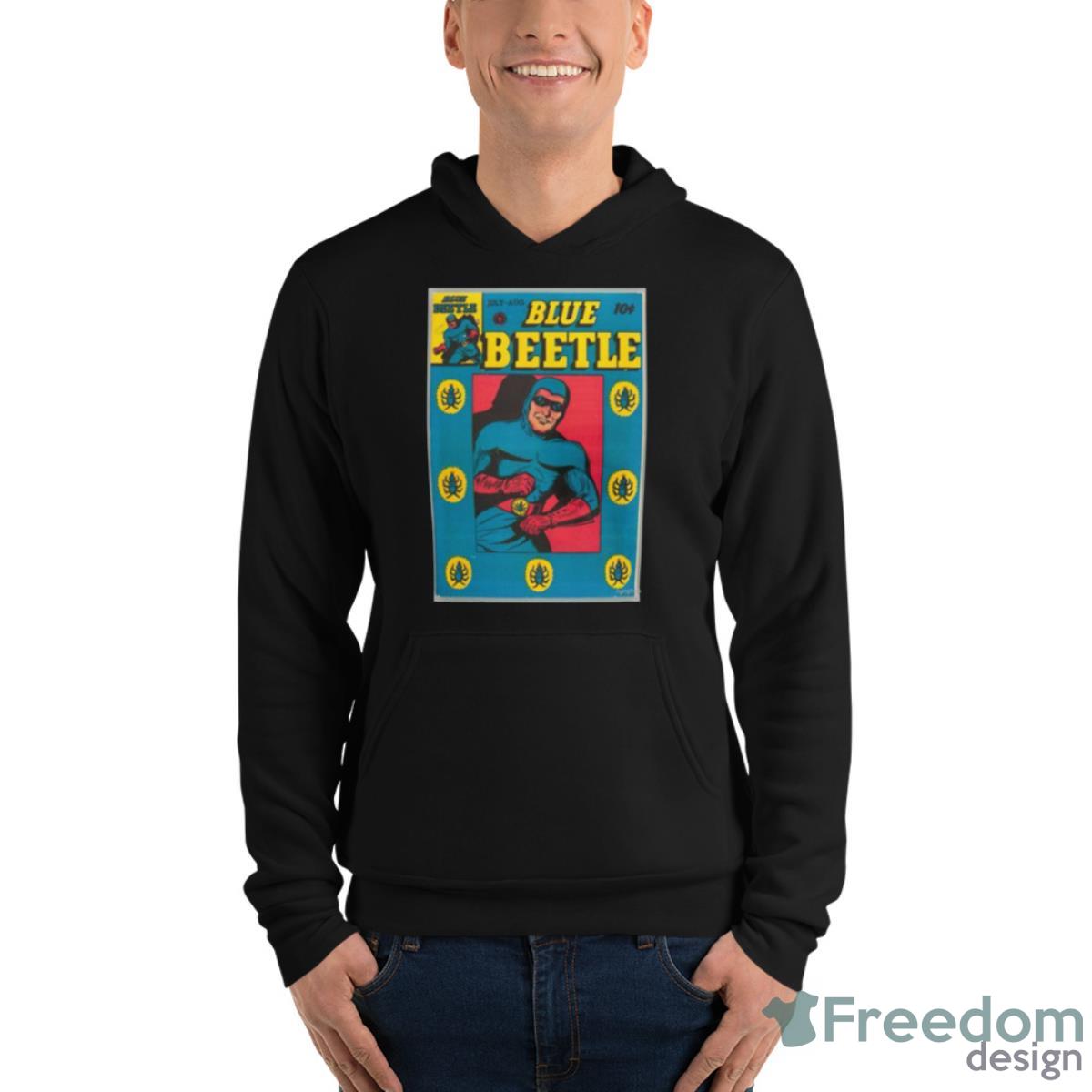 Dc Comic Cover Blue Beetle Now Cc Fixed Shirt - Unisex Fleece Pullover Hoodie Dc Comic Cover Blue Beetle Now Cc Fixed Shirt - Unisex Fleece Pullover Hoodie