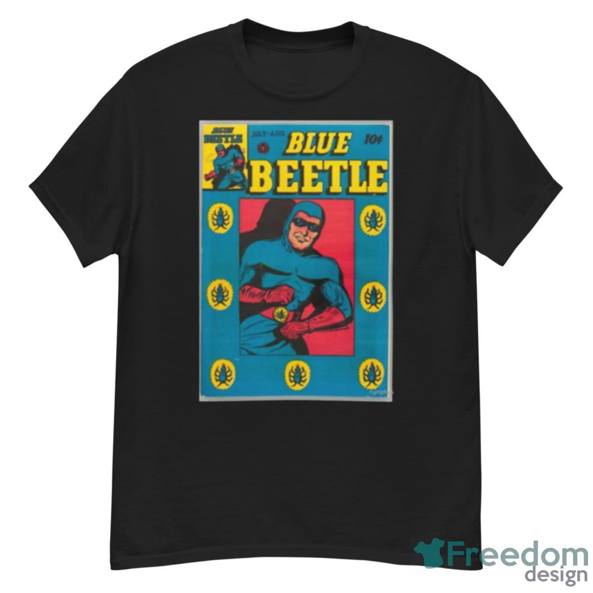 Dc Comic Cover Blue Beetle Now Cc Fixed Shirt - G500 Men’s Classic T-Shirt