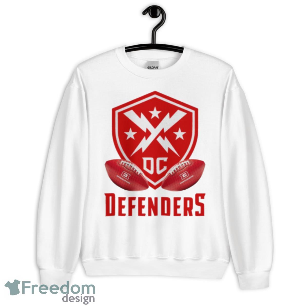 Dc Defenders Football Deign Design Shirt - Unisex Heavy Blend Crewneck Sweatshirt