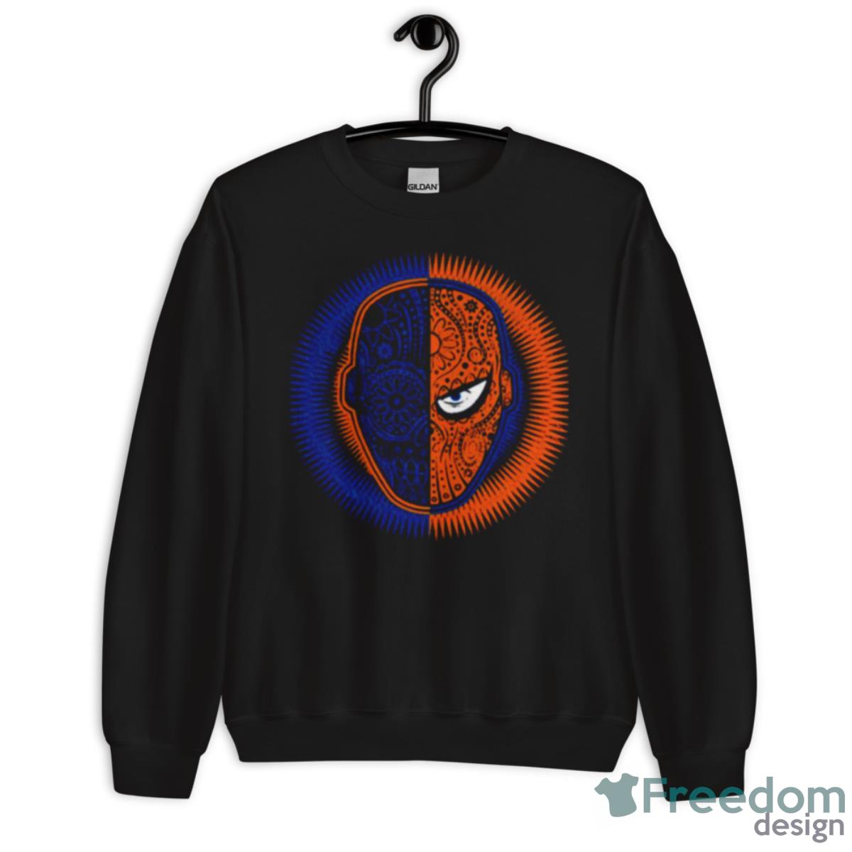 Deadstroke Geometric Design Dc Universe Shirt image Deadstroke Geometric Design Dc Universe Shirt - Unisex Crewneck Sweatshirt