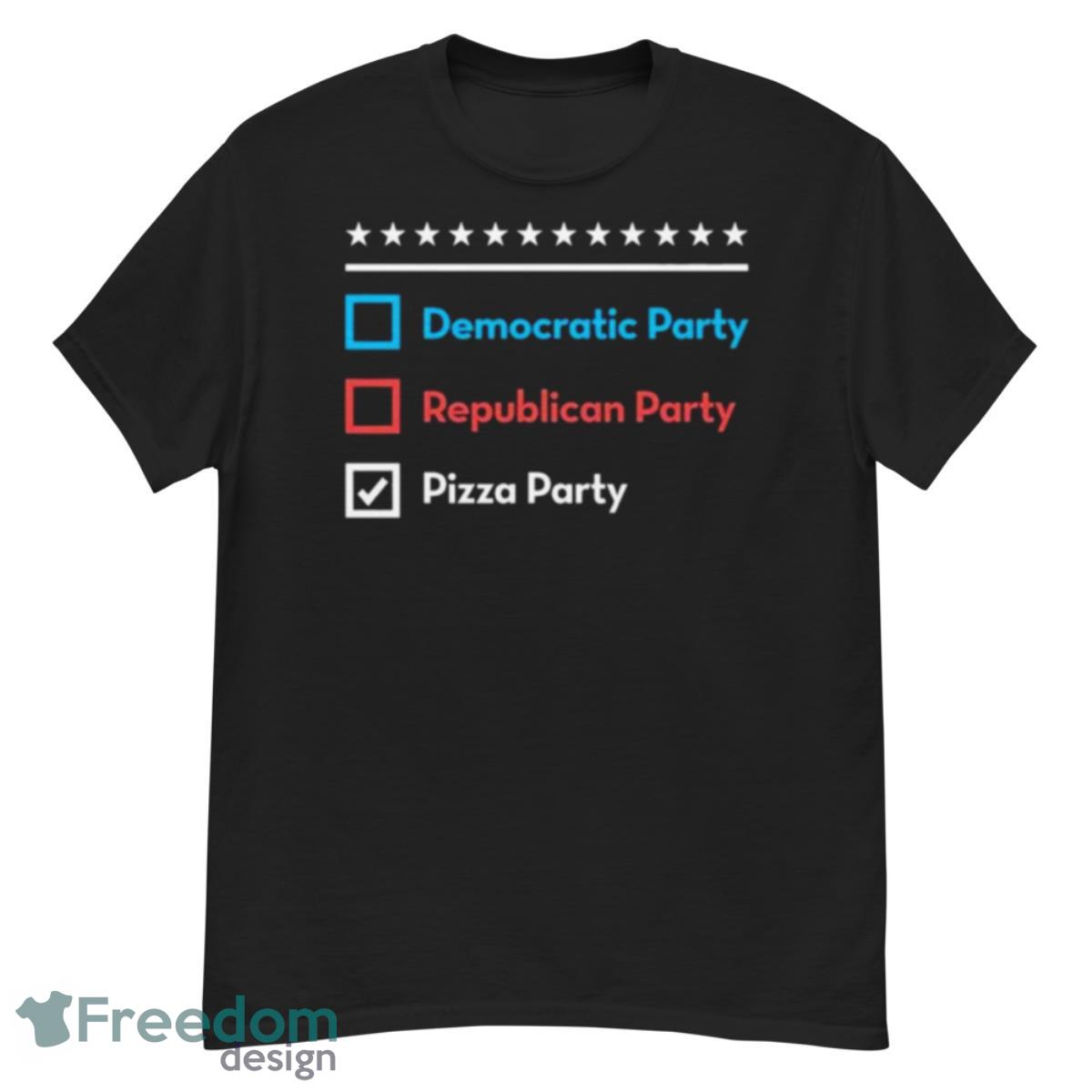 Democratic Party Republican Party Pizza Party Shirt - G500 Men’s Classic T-Shirt