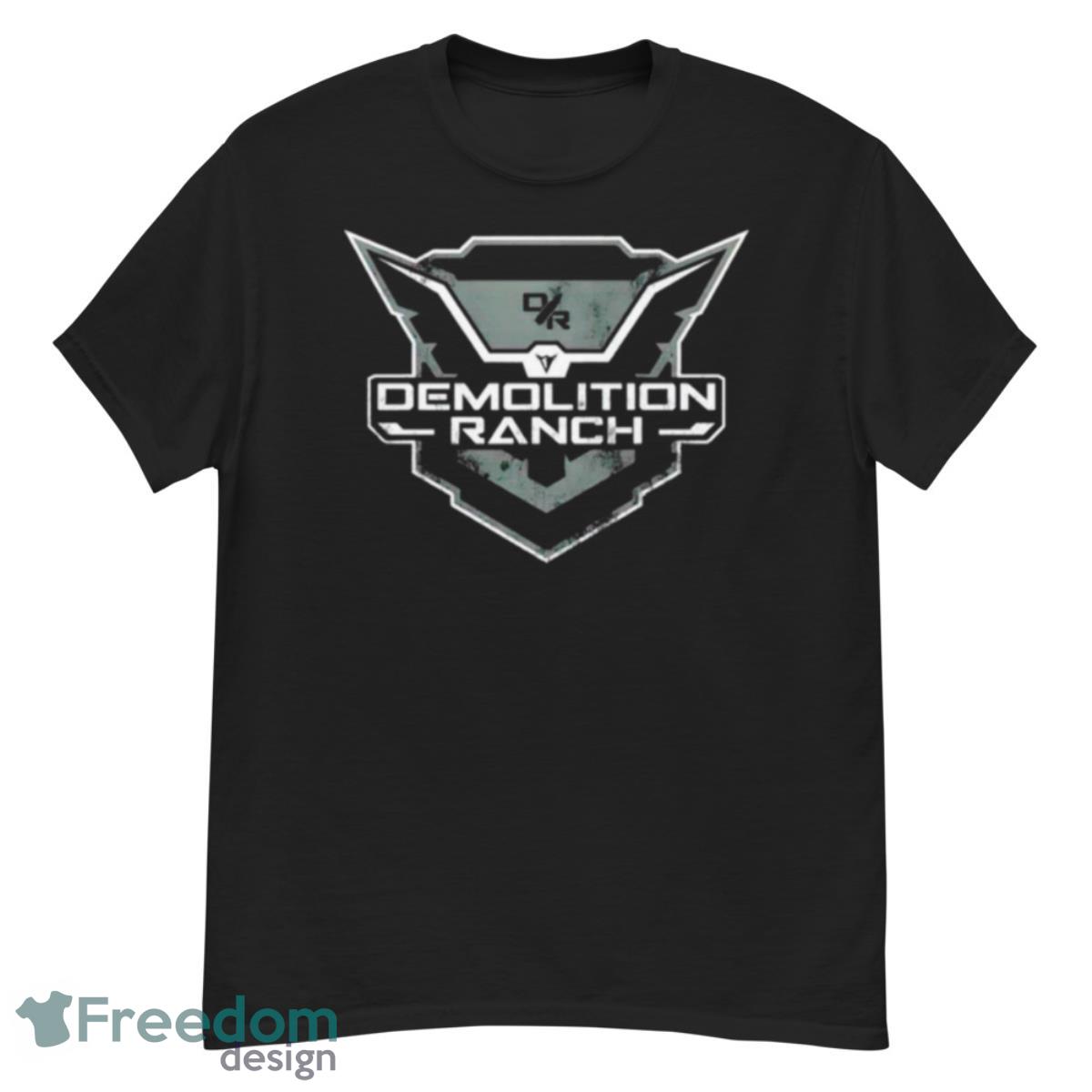 Demolition Ranch Monochrome Shield Logo Shirt - G500 Men’s Classic T-Shirt Demolition Ranch Monochrome Shield Logo Shirt - G500 Men’s Classic T-Shirt