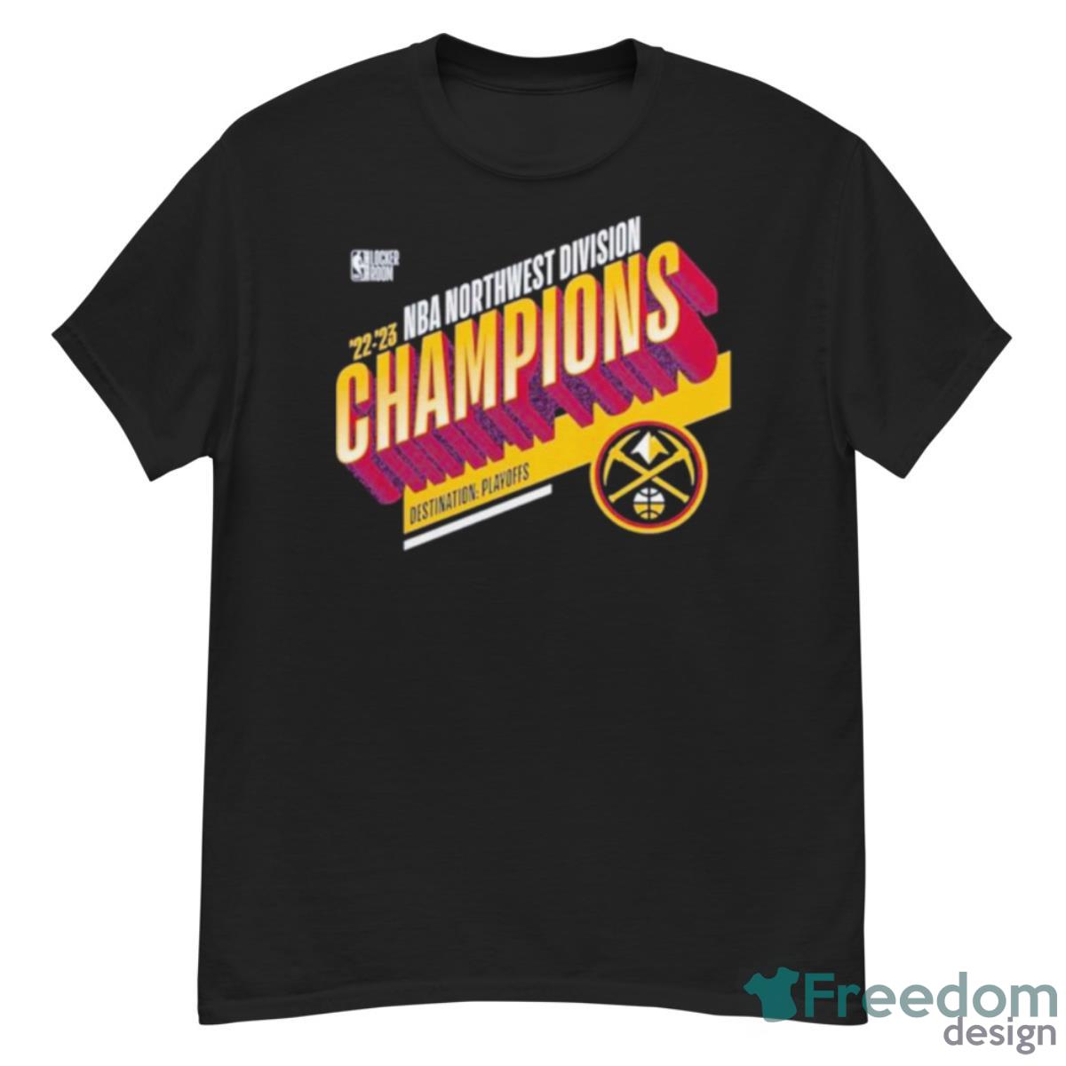 Denver Nuggets Fanatics Branded 2023 Northwest Division Champions Shirt - G500 Men’s Classic T-Shirt