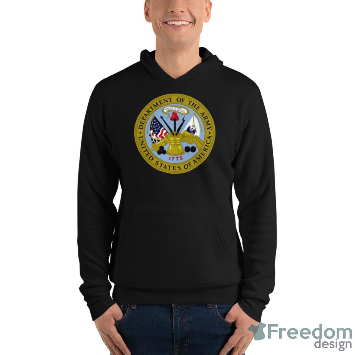 Department Of The Army Us Army Shirt - Unisex Fleece Pullover Hoodie Department Of The Army Us Army Shirt - Unisex Fleece Pullover Hoodie