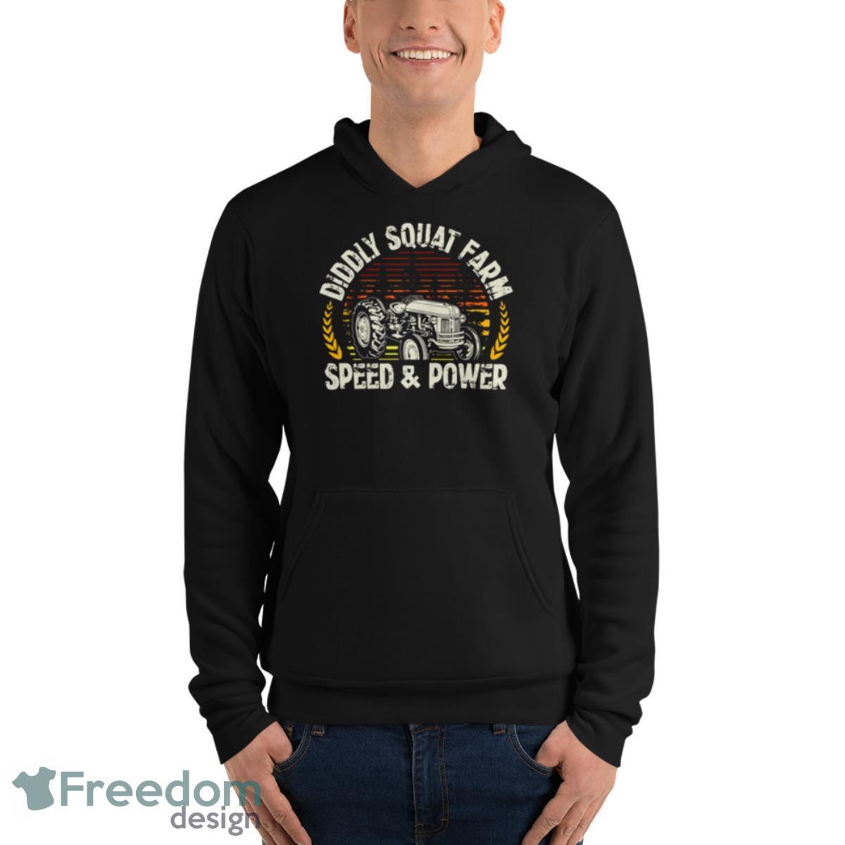 Diddly Squat Farm Sunset Design Speed And Power Tractor Farmer Shirt - Unisex Fleece Pullover Hoodie Diddly Squat Farm Sunset Design Speed And Power Tractor Farmer Shirt - Unisex Fleece Pullover Hoodie