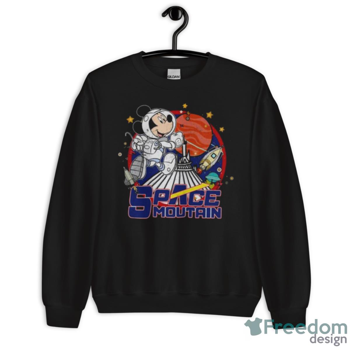 Disneyland Vintage Space Mountain Family Vacation 2023 Shirt image Disneyland Vintage Space Mountain Family Vacation 2023 Shirt - Unisex Crewneck Sweatshirt