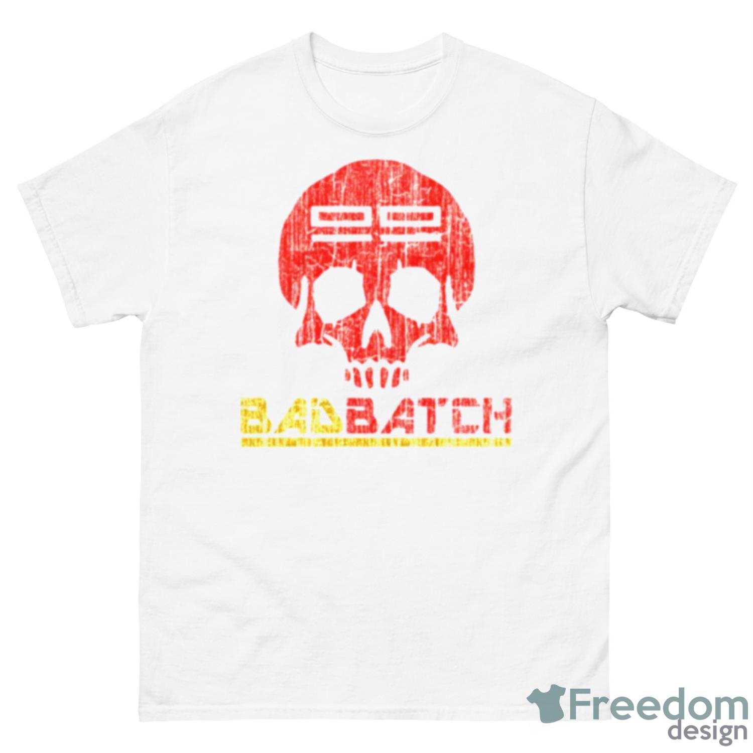 Distressed Design The Bad Batch Shirt - 500 Men’s Classic Tee Gildan