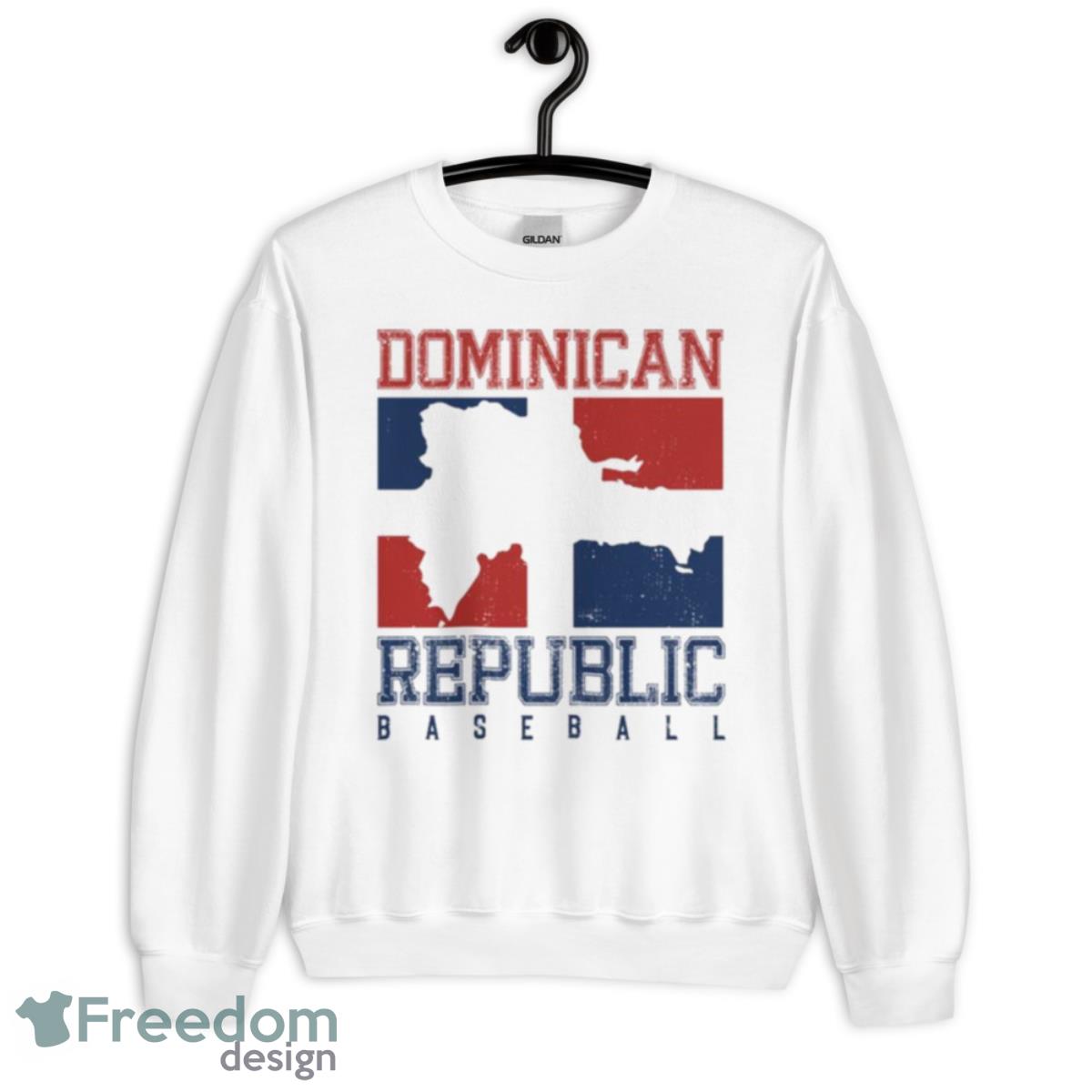 Dominican Republic Baseball 2023 Shirt - Unisex Heavy Blend Crewneck Sweatshirt