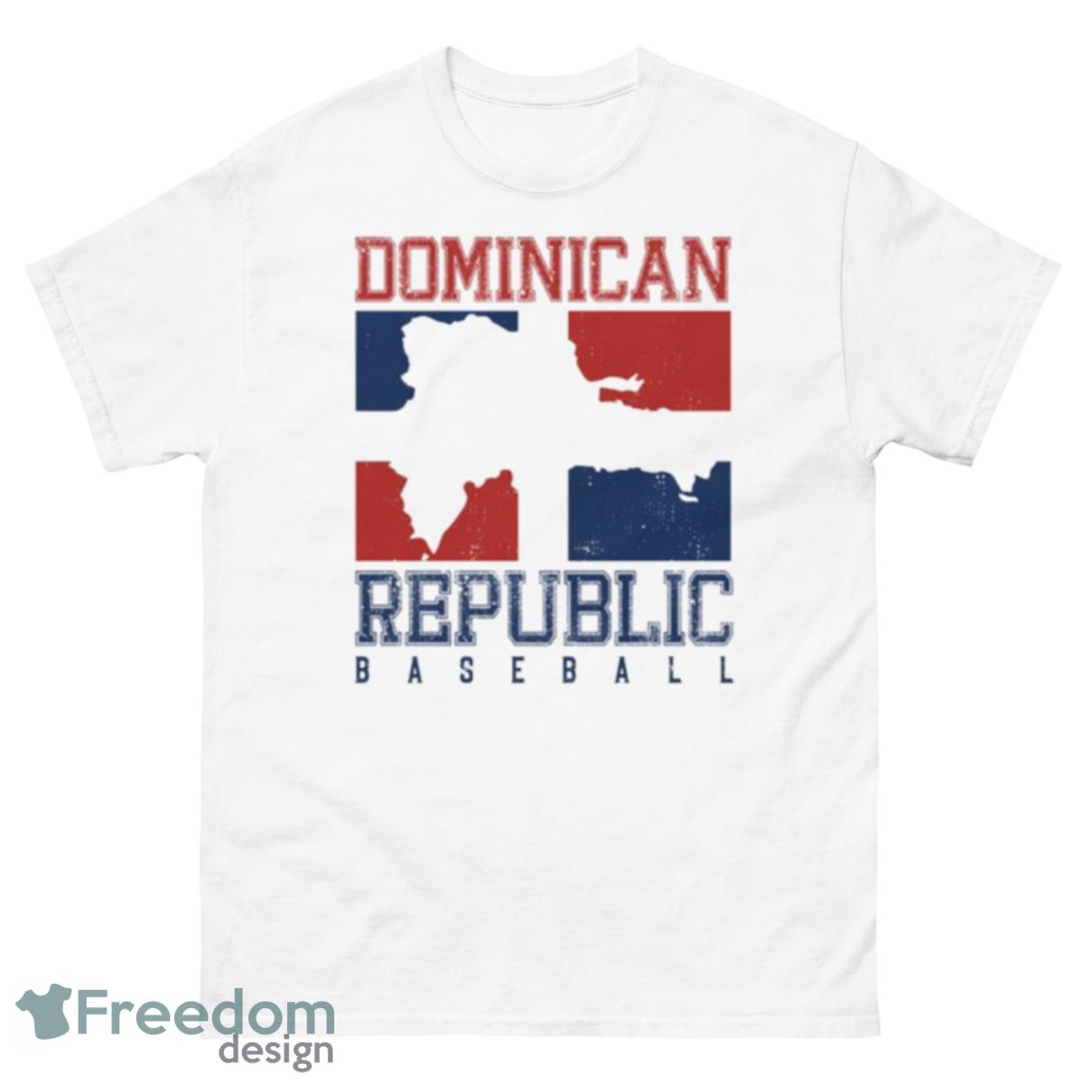 Dominican Republic Baseball 2023 Shirt - 500 Men’s Classic Tee Gildan