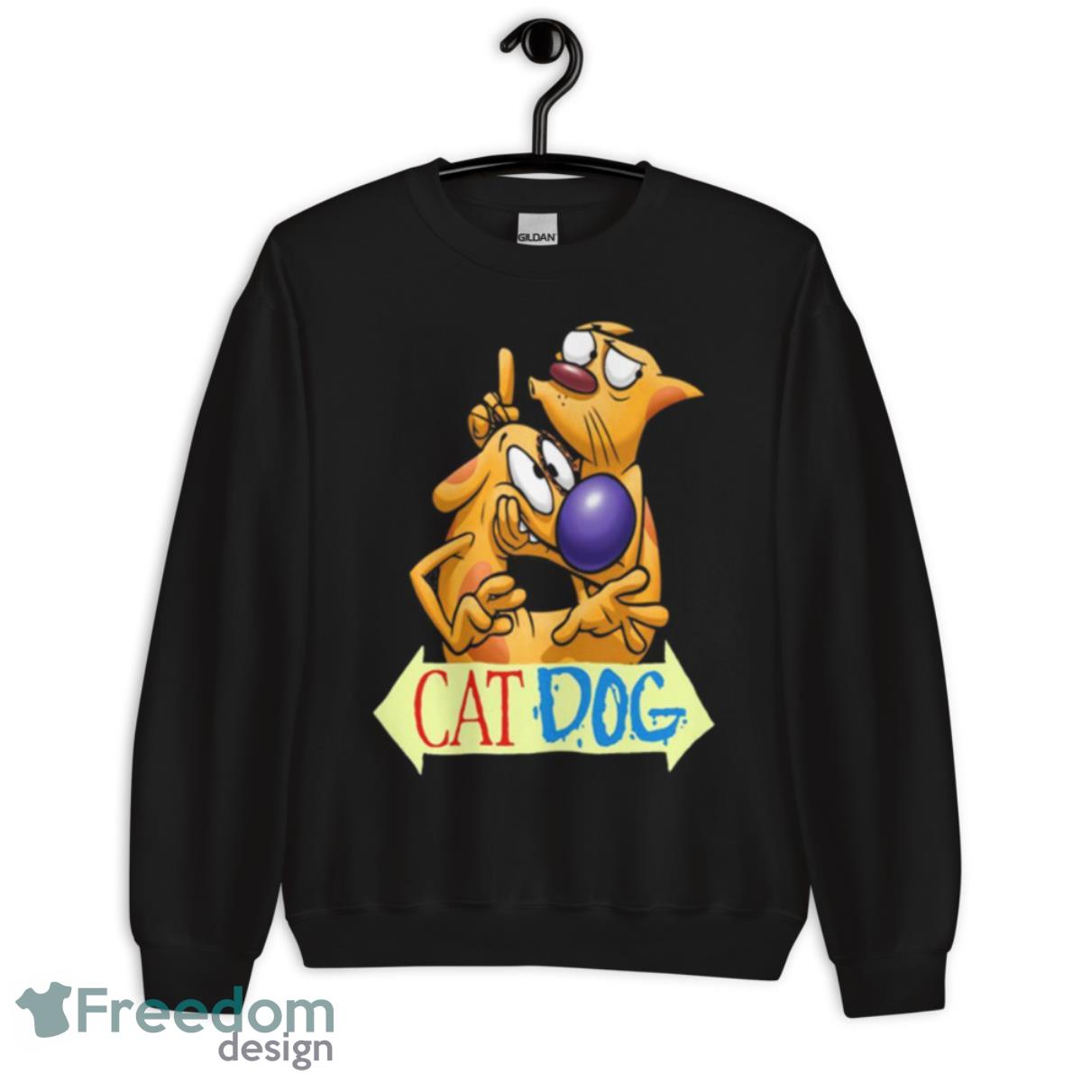 Don’t Say A Thing Catdog Logo Shirt image Don’t Say A Thing Catdog Logo Shirt - Unisex Crewneck Sweatshirt