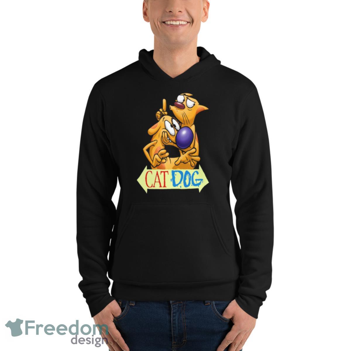 Don’t Say A Thing Catdog Logo Shirt - Unisex Fleece Pullover Hoodie Don’t Say A Thing Catdog Logo Shirt - Unisex Fleece Pullover Hoodie