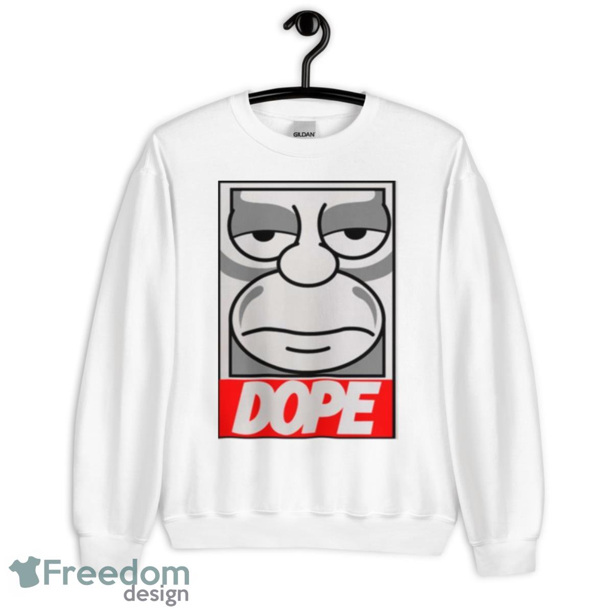 Dope Homer The Futurama Shirt - Unisex Heavy Blend Crewneck Sweatshirt