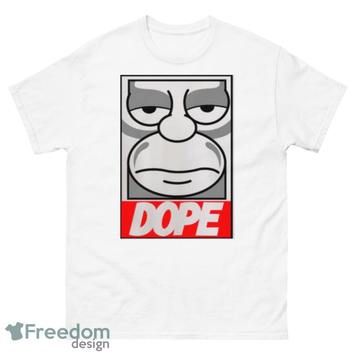 Dope Homer The Futurama Shirt - 500 Men’s Classic Tee Gildan