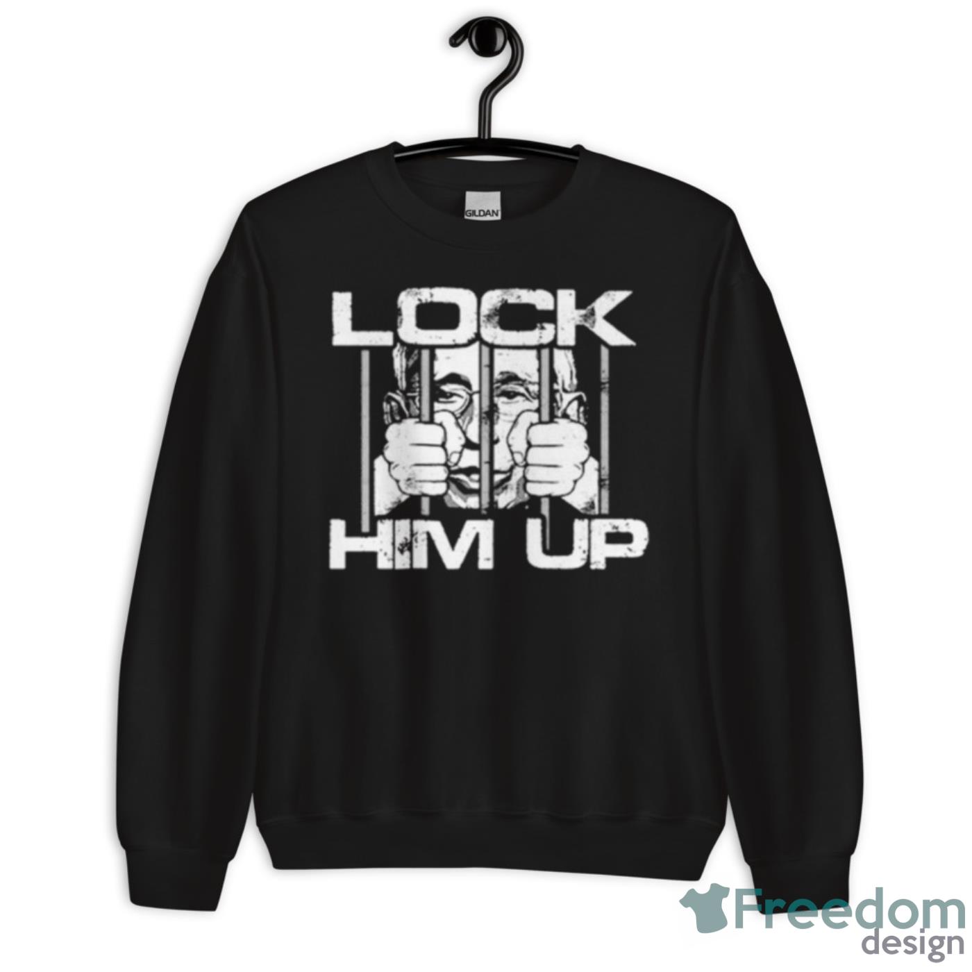 Dr Fauci Lock Him Up Shirt image Dr Fauci Lock Him Up Shirt - Unisex Crewneck Sweatshirt