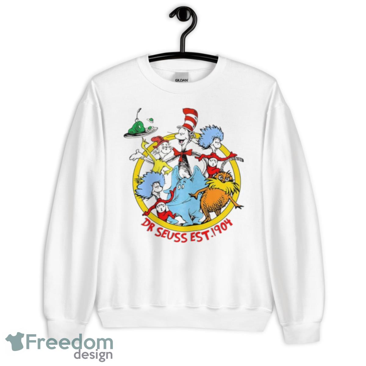 Dr. Seuss And Co Est 1904 Mug Gift For Teacher - Unisex Heavy Blend Crewneck Sweatshirt